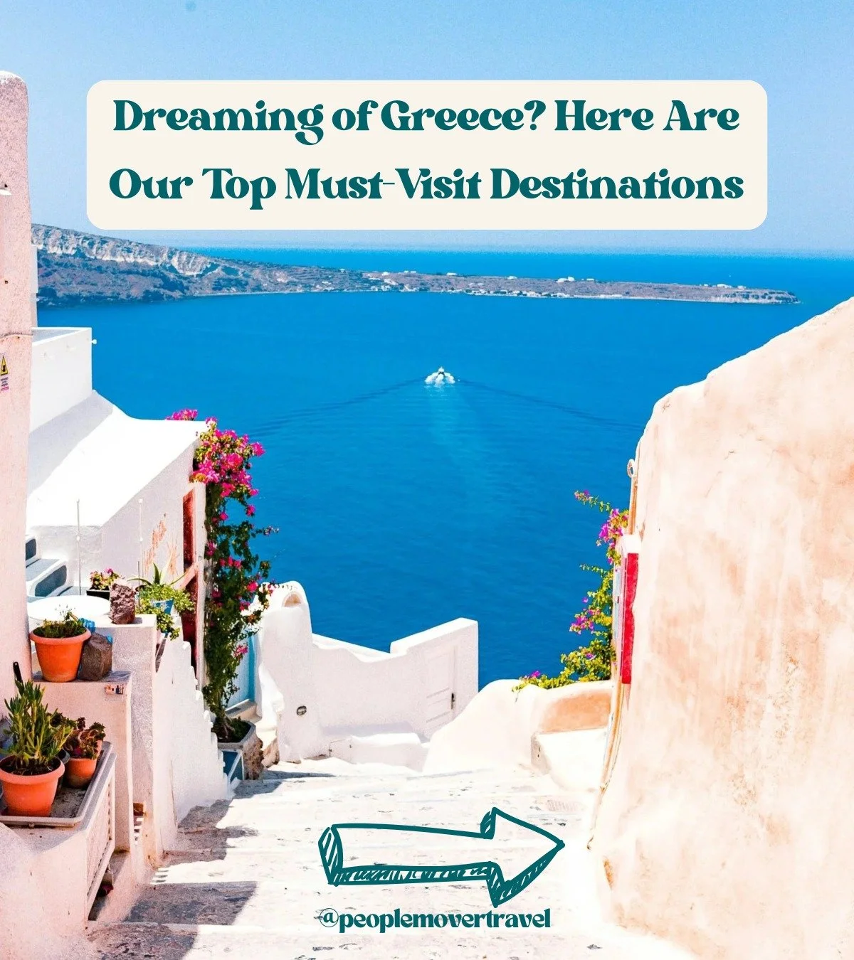 Dreaming of Greece? 🇬🇷 
We just dropped a new blog post all about the top must-visit spots &mdash; from the ancient streets of Athens to the iconic, cliff-hanging beauty of Santorini, the vibrant vibes of Mykonos, and the spiritual serenity of Mete