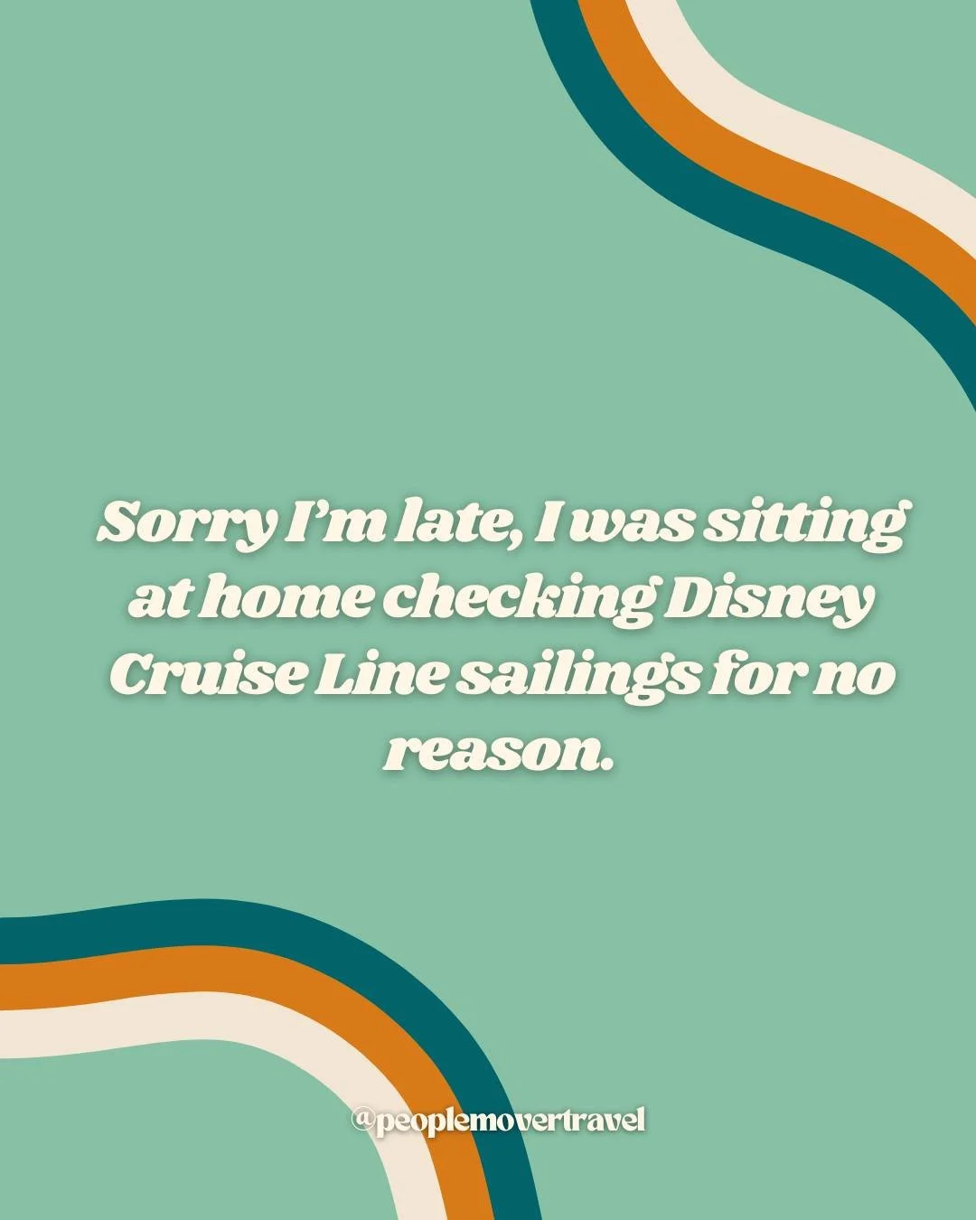 Be honest&hellip; how many times have you casually checked Disney Cruise Line sailings &ldquo;just to look&rdquo;? 👀

Next thing you know, you&rsquo;re comparing itineraries, picking staterooms, and mentally planning your days at sea.

Because there