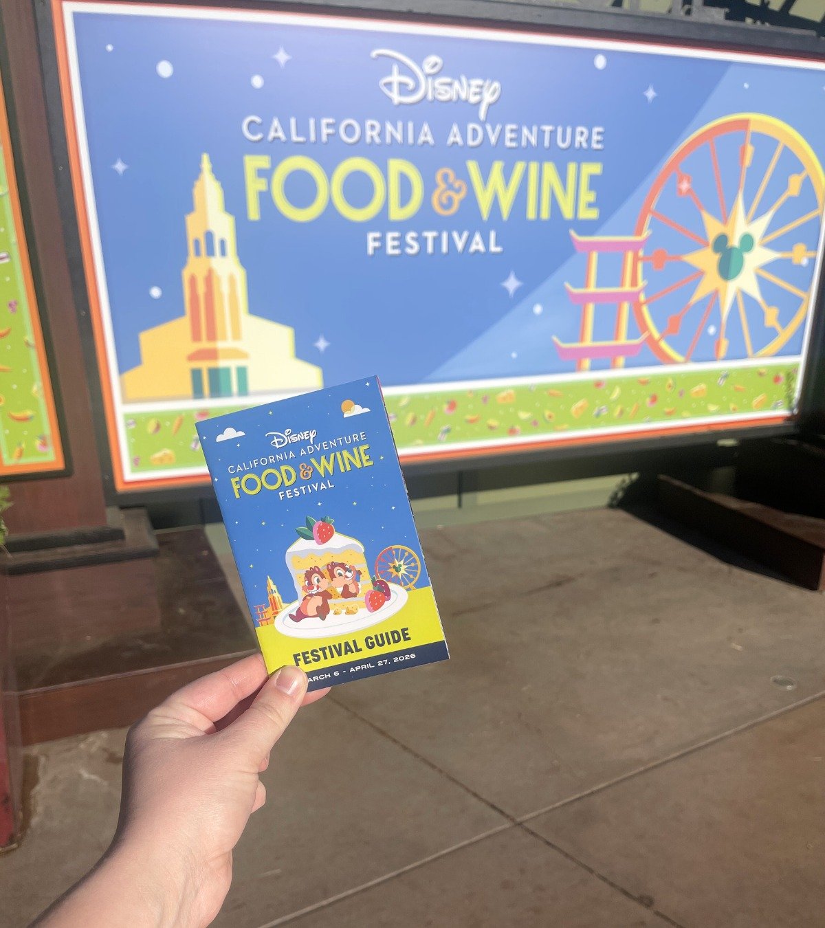 Just another day doing &ldquo;research&rdquo; at Disney California Adventure Park&hellip; 🍷✨

Our agent @cheyenne.makes.magic  has been soaking up all the flavors of the Disney California Adventure Food &amp; Wine Festival&mdash;and it&rsquo;s safe 