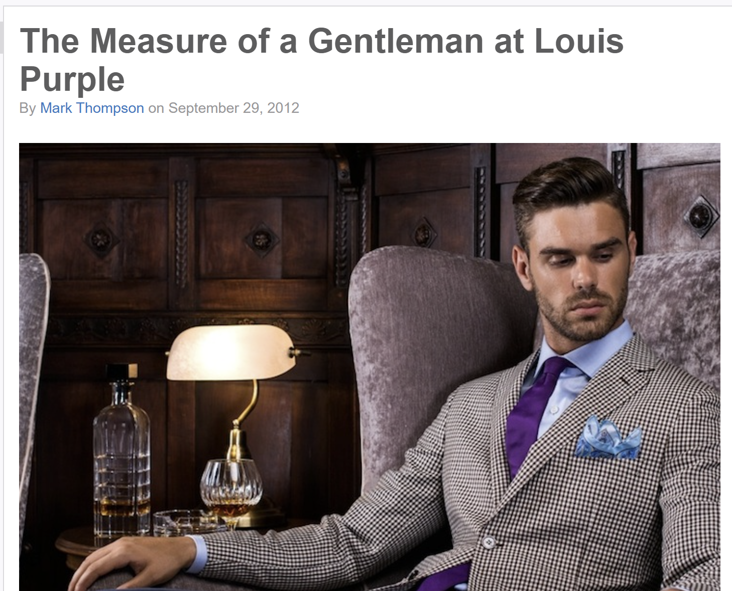 Charles Brunold Interview | MRNY Style & Travel