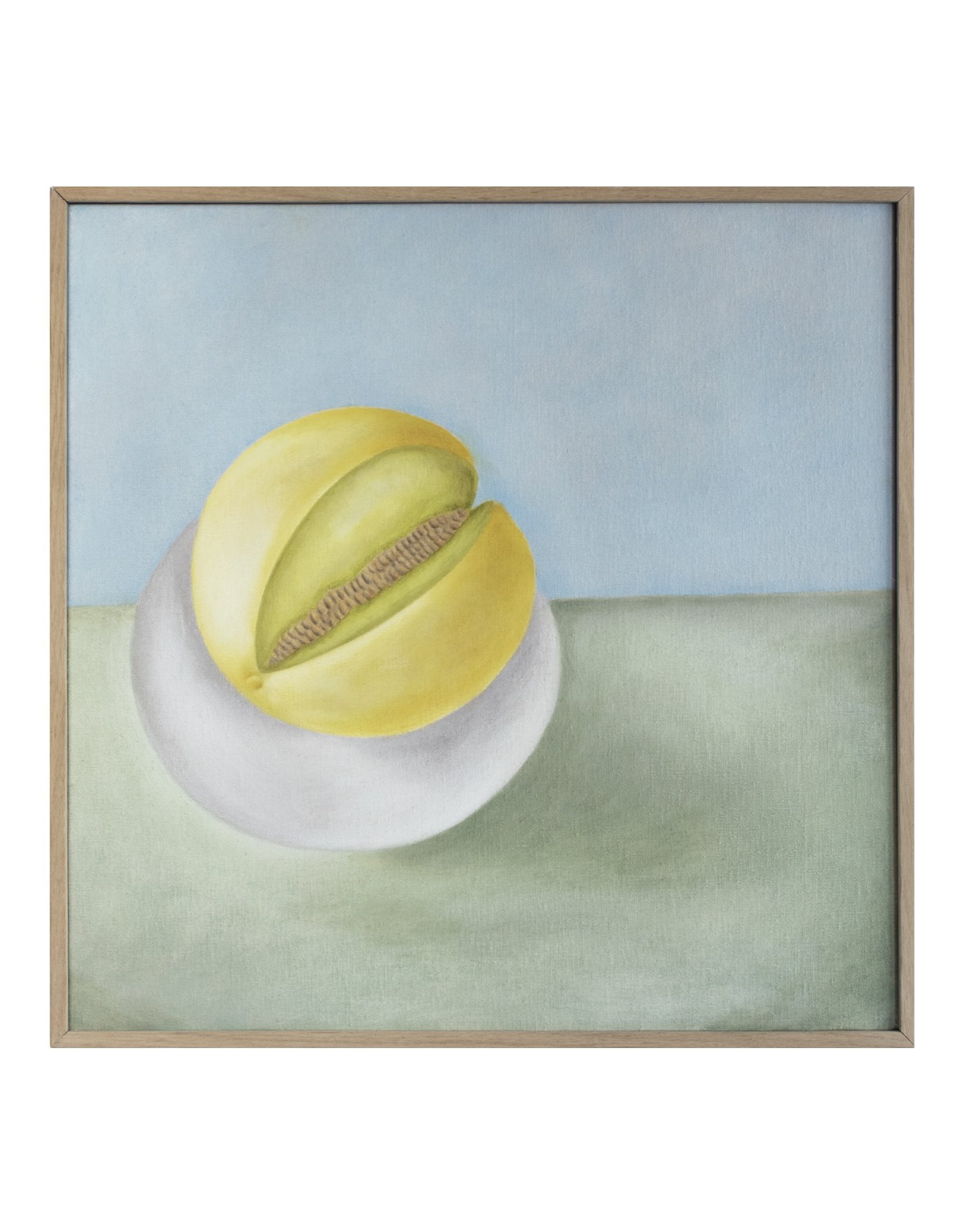 Melon on Plate