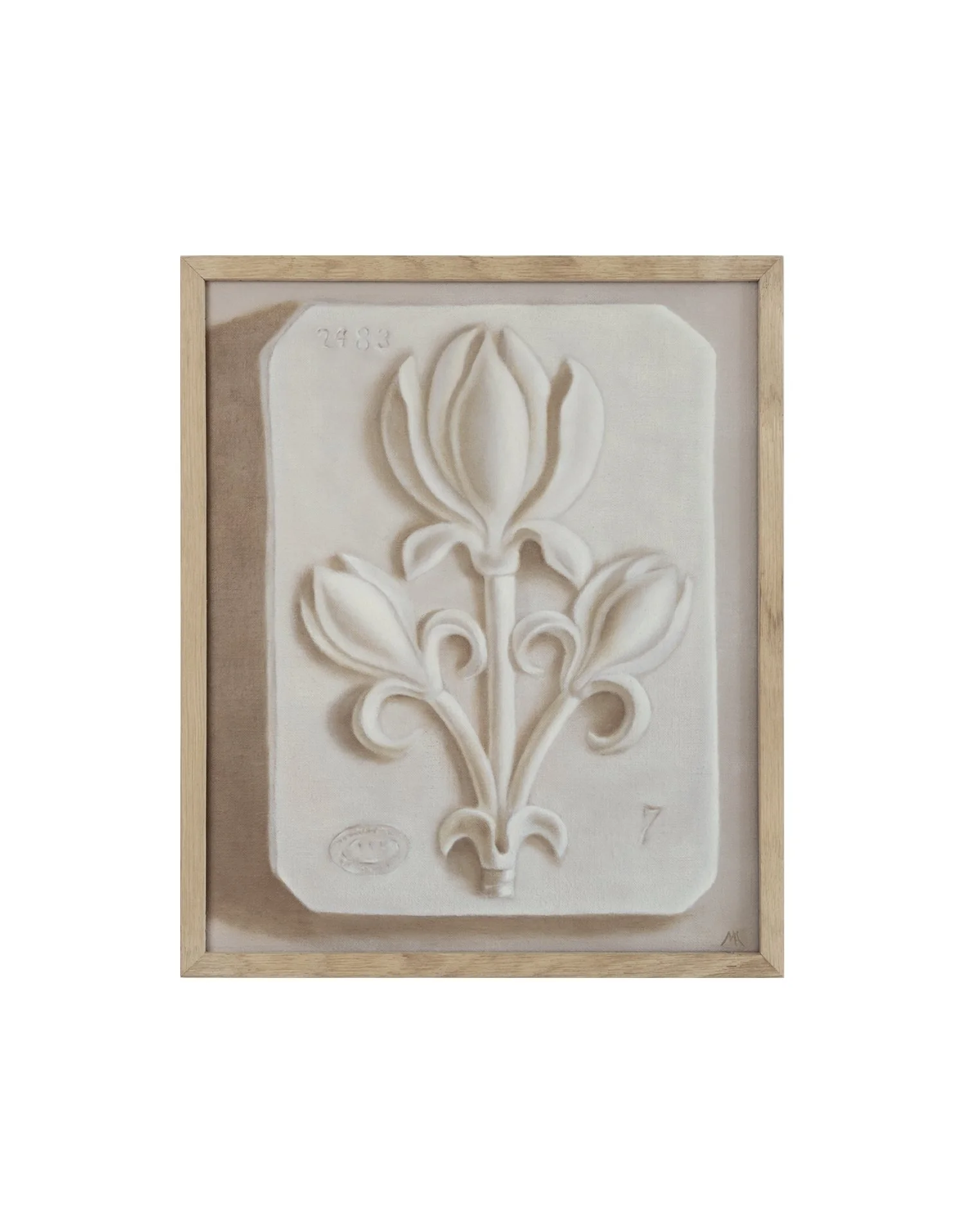 Title 2483 Plaque D.Brucciani &co Study