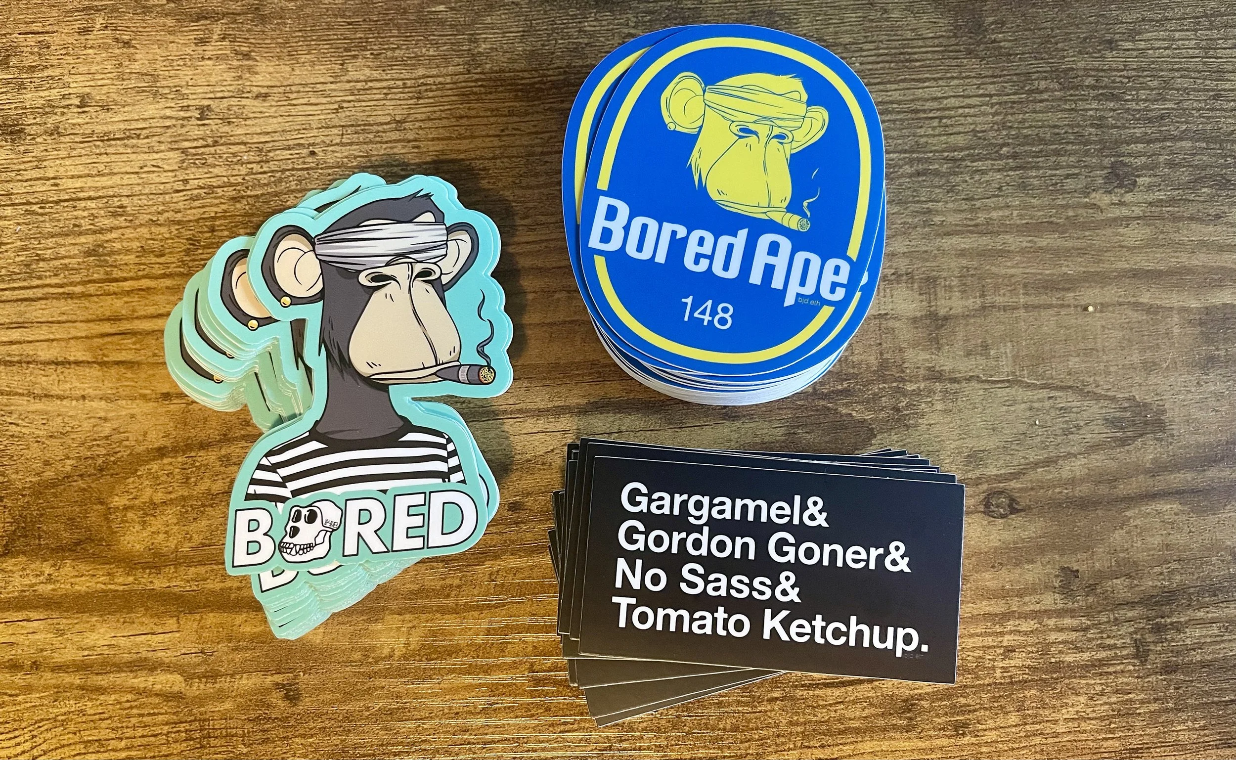 Bored Ape 148 Sticker Pack No. 1