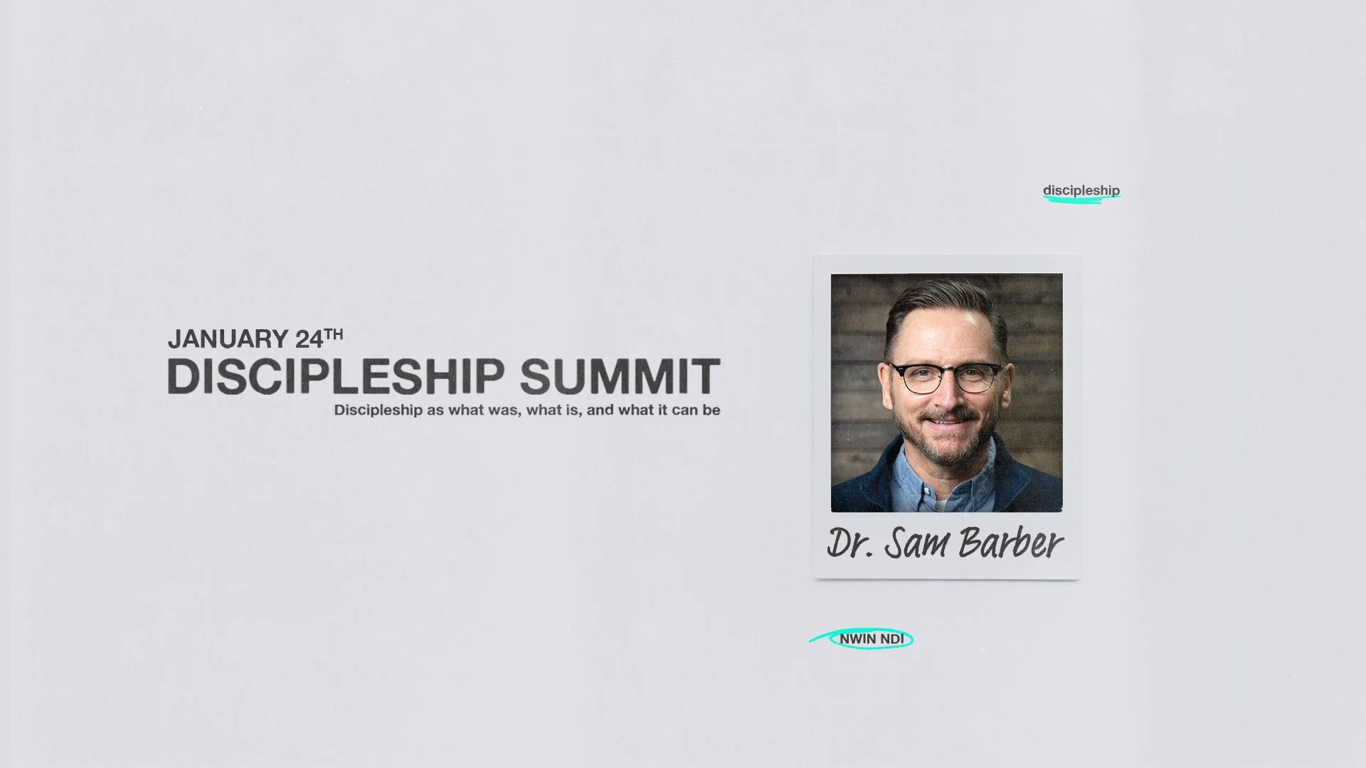 Discipleship Summit