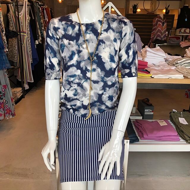 Navy Florals and Stripes for everyday!