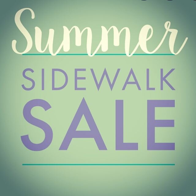 We are social distancing on the sidewalk today with 50% -75% off on loads of beautiful things and so are our friends at Signal Mill across the street. 
Disposable masks and gloves along with hand sanitizer are available for you! Look forward to your 