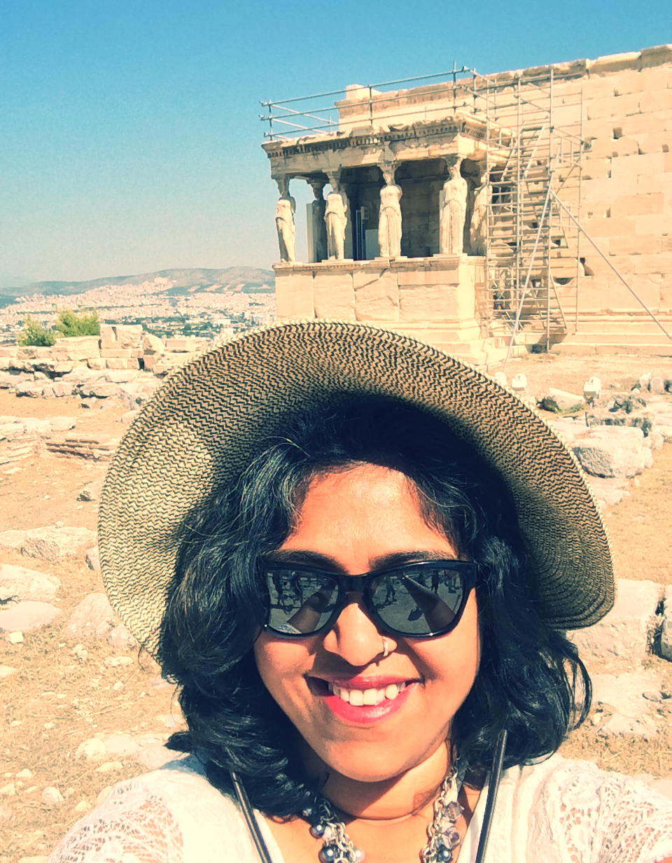 At the Acropolis,Greece in the summer of 2015. An architectural dream come true!
