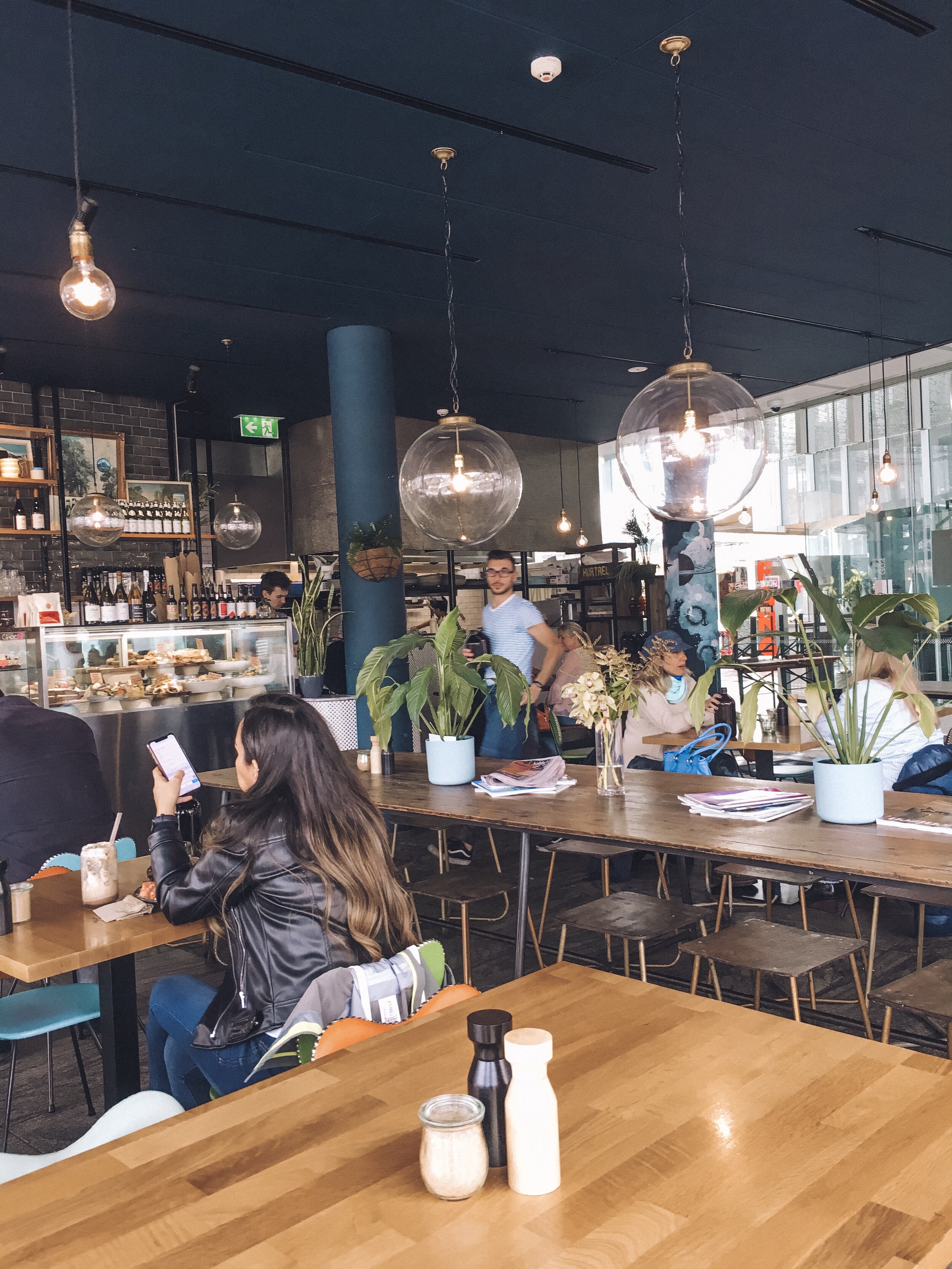 cafe interior in Auckland