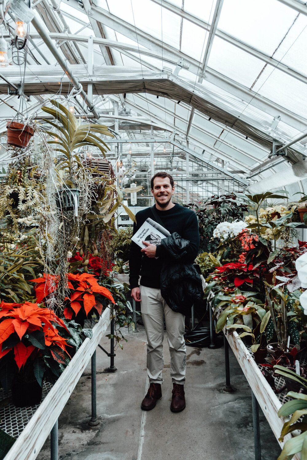 the greenhouse at Newfields {Indianapolis Museum of Art}, Indianapolis