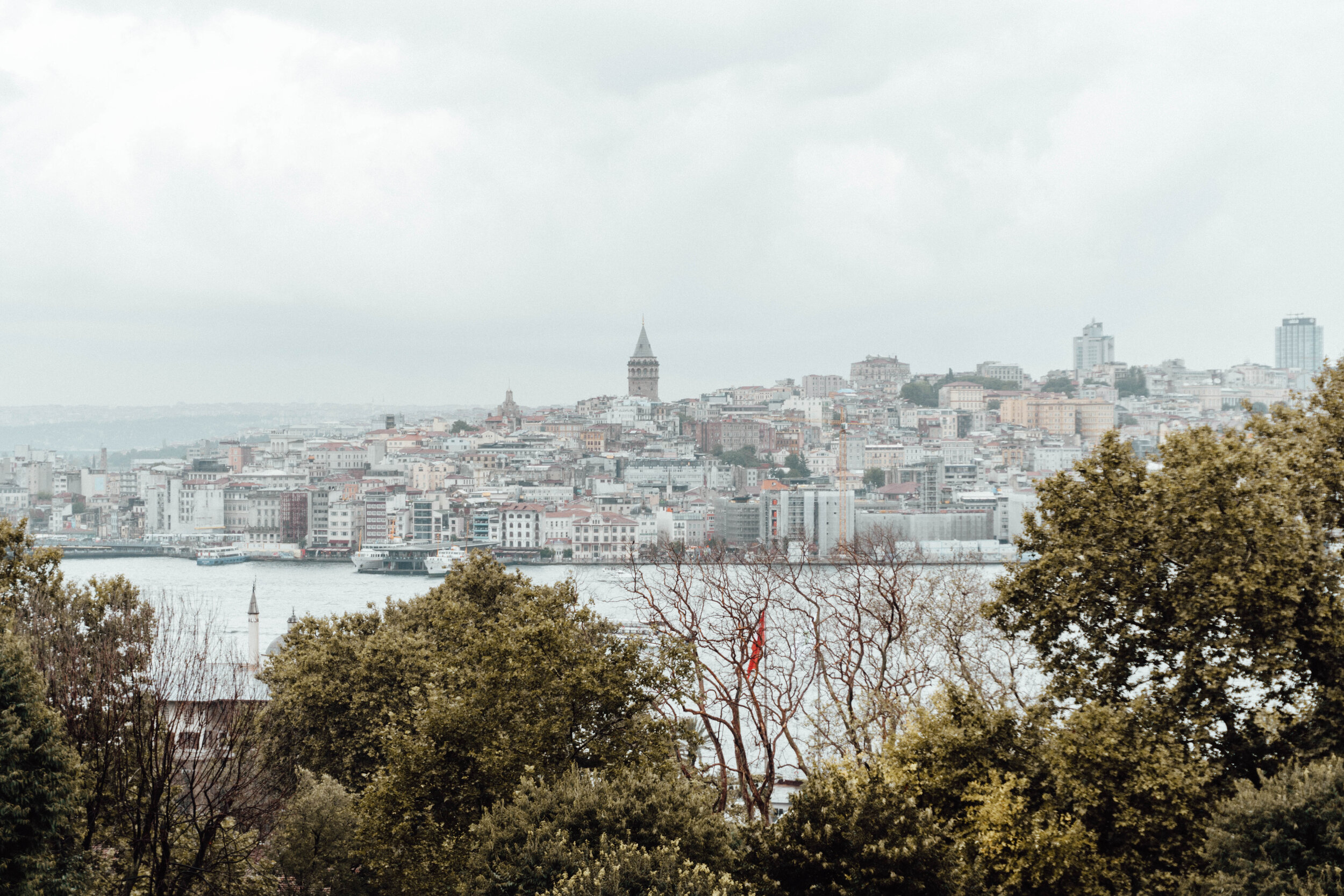 views of the Istanbul city, Turkey