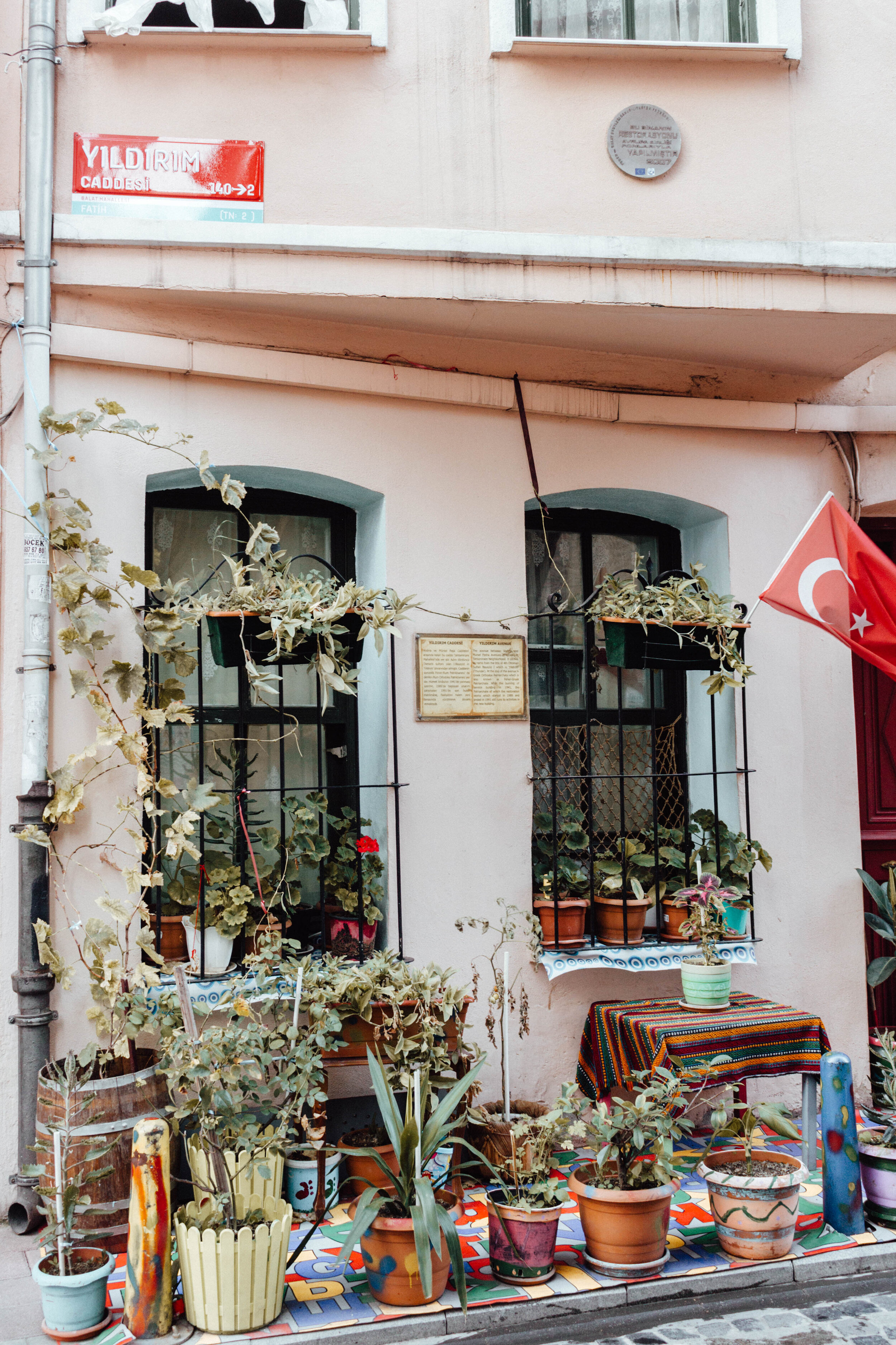 a local home in Istanbul, Turkey