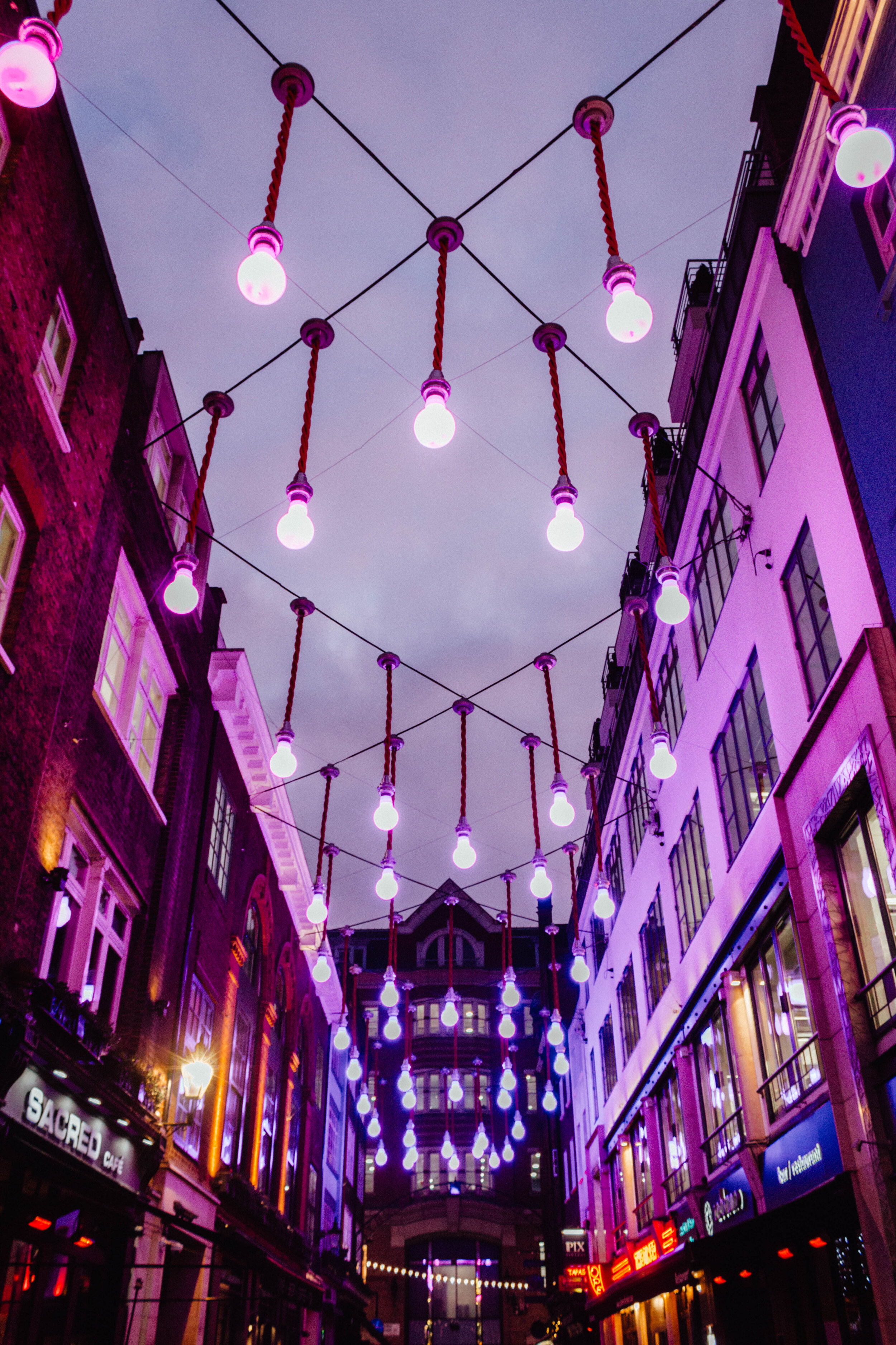 Carnaby Street Christmas lights