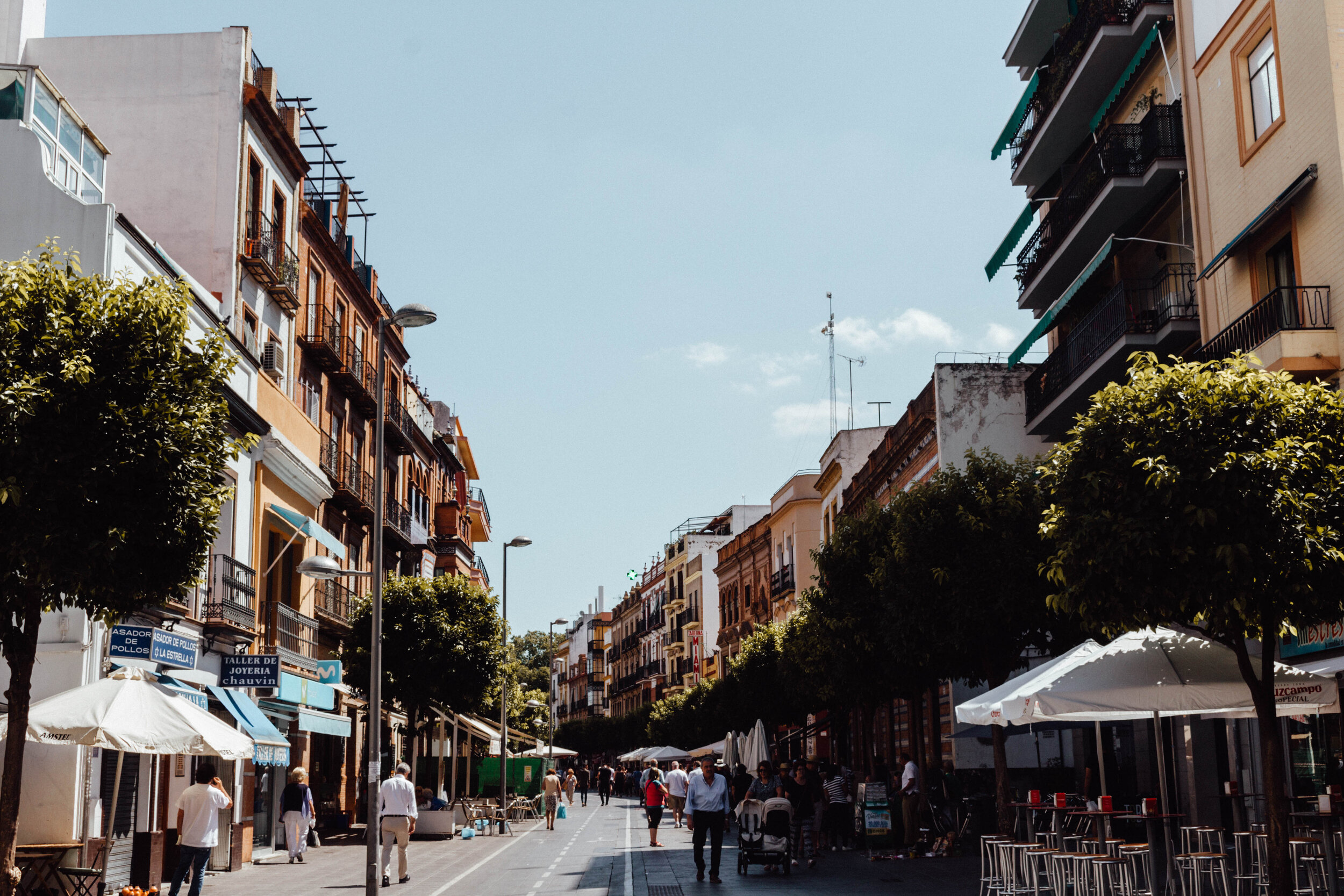 street in Seville, Spain