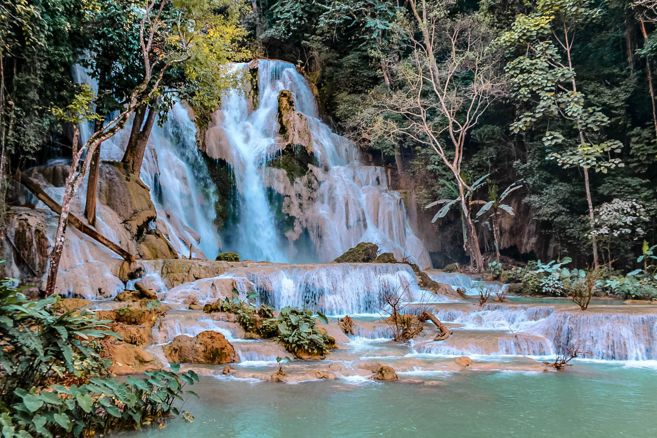 Kuang Si Water fall, Luang Prabang, Laos