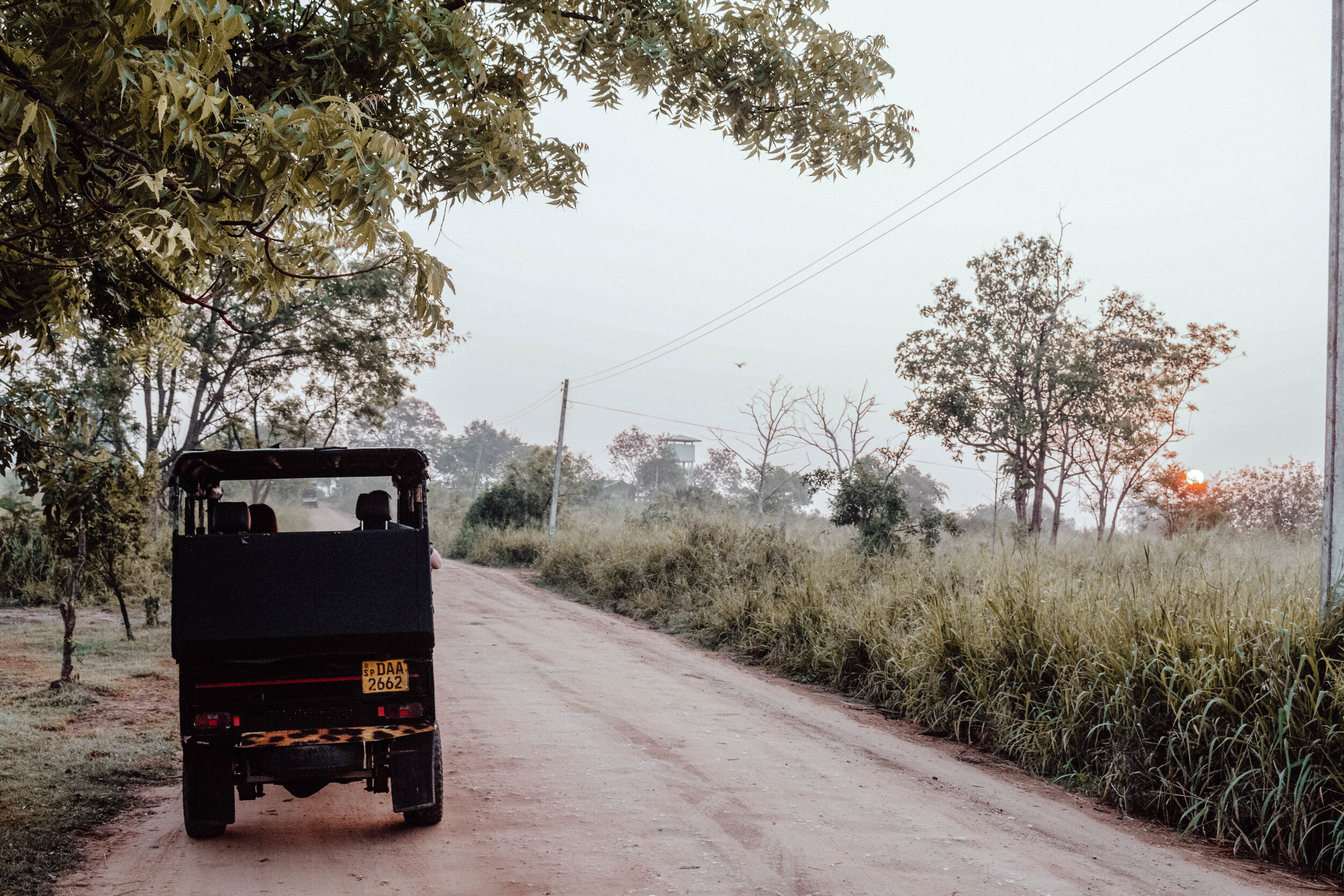 Early morning wake up for our safari at Udawalawe, Sri Lanka