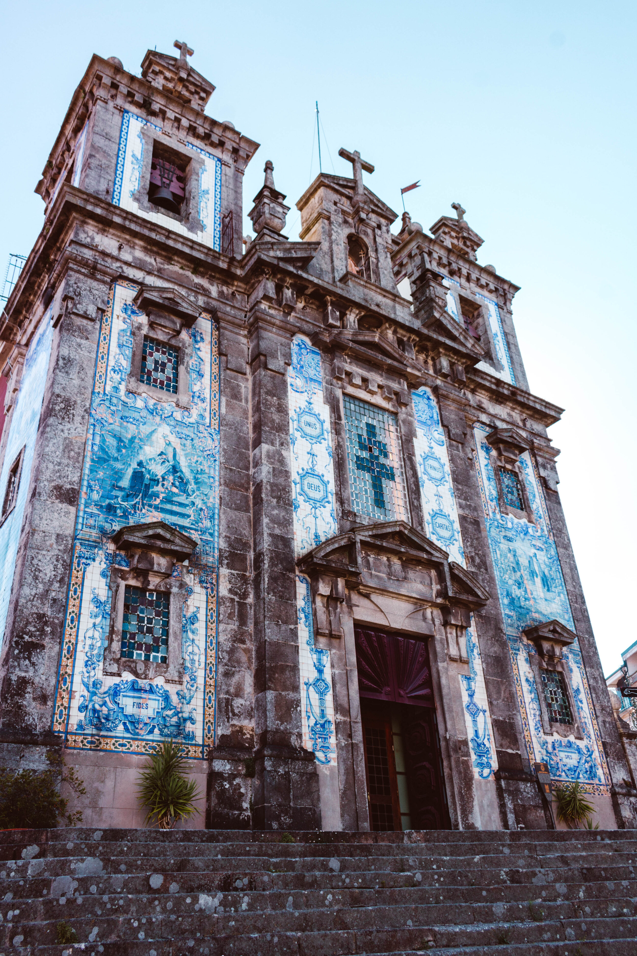 a cathedral in Porto, Portugal