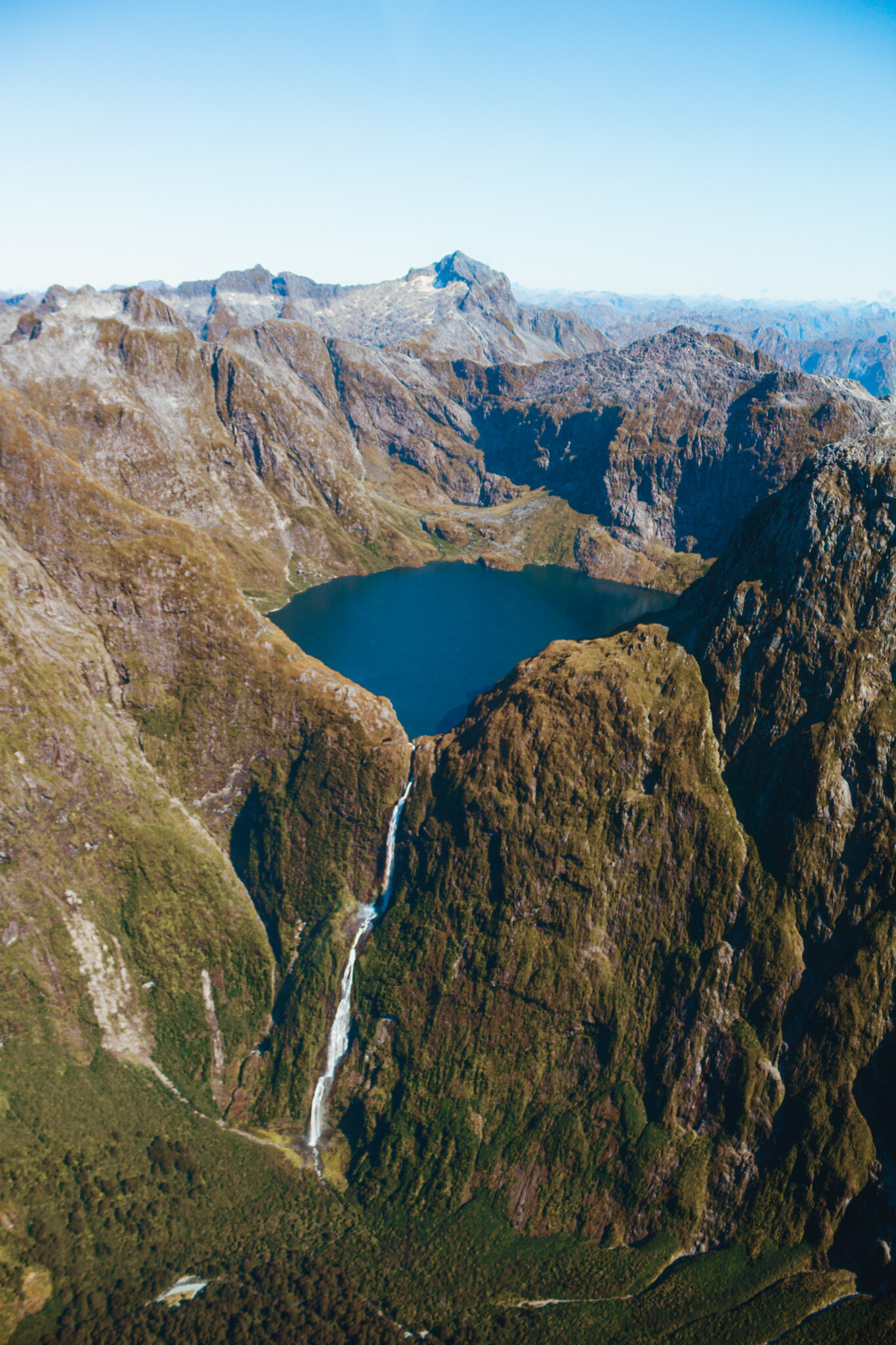 views on a flight with Glenorchy Air