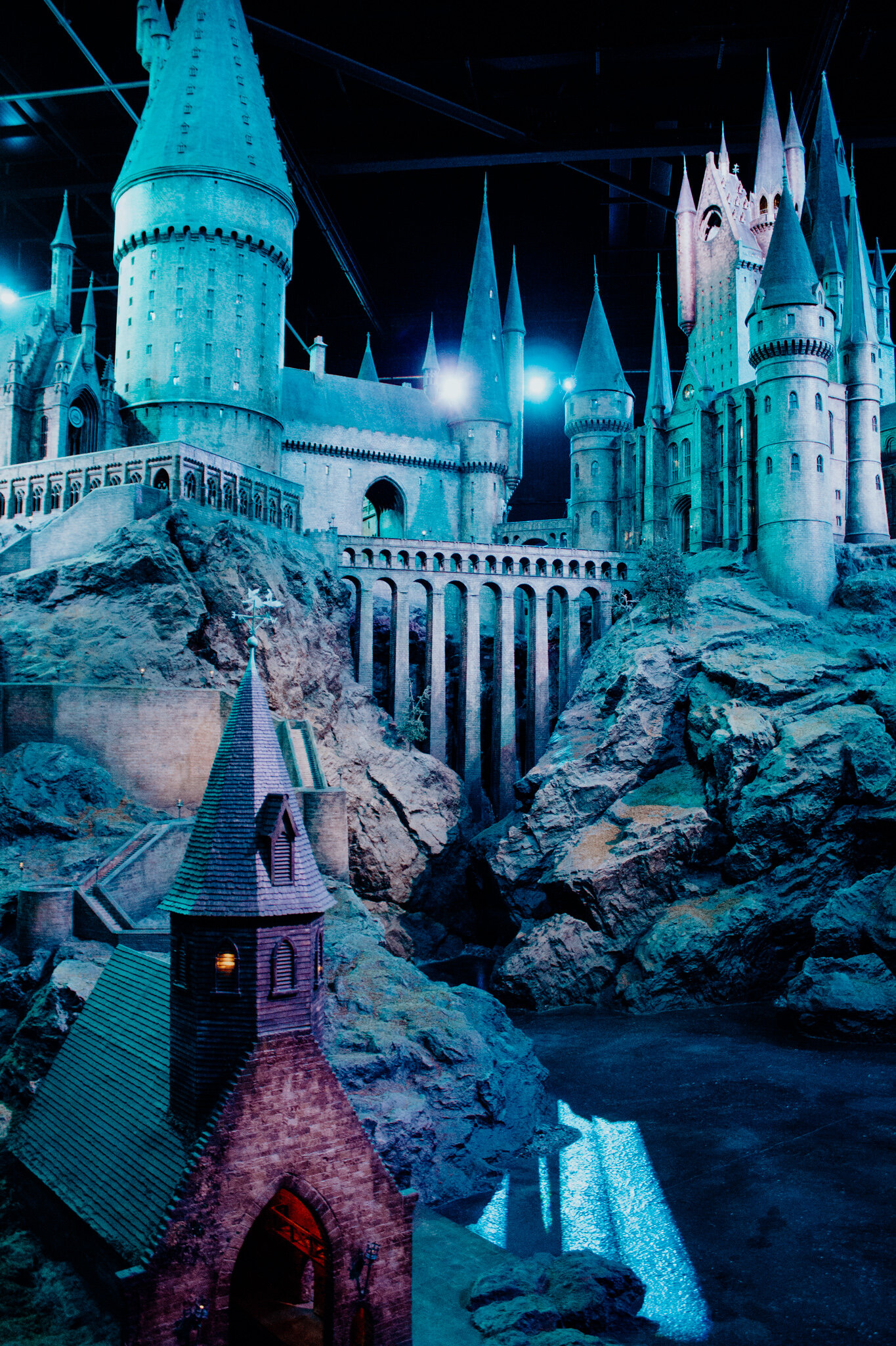 Hogwarts Castle at Harry Potter Studios in the UK