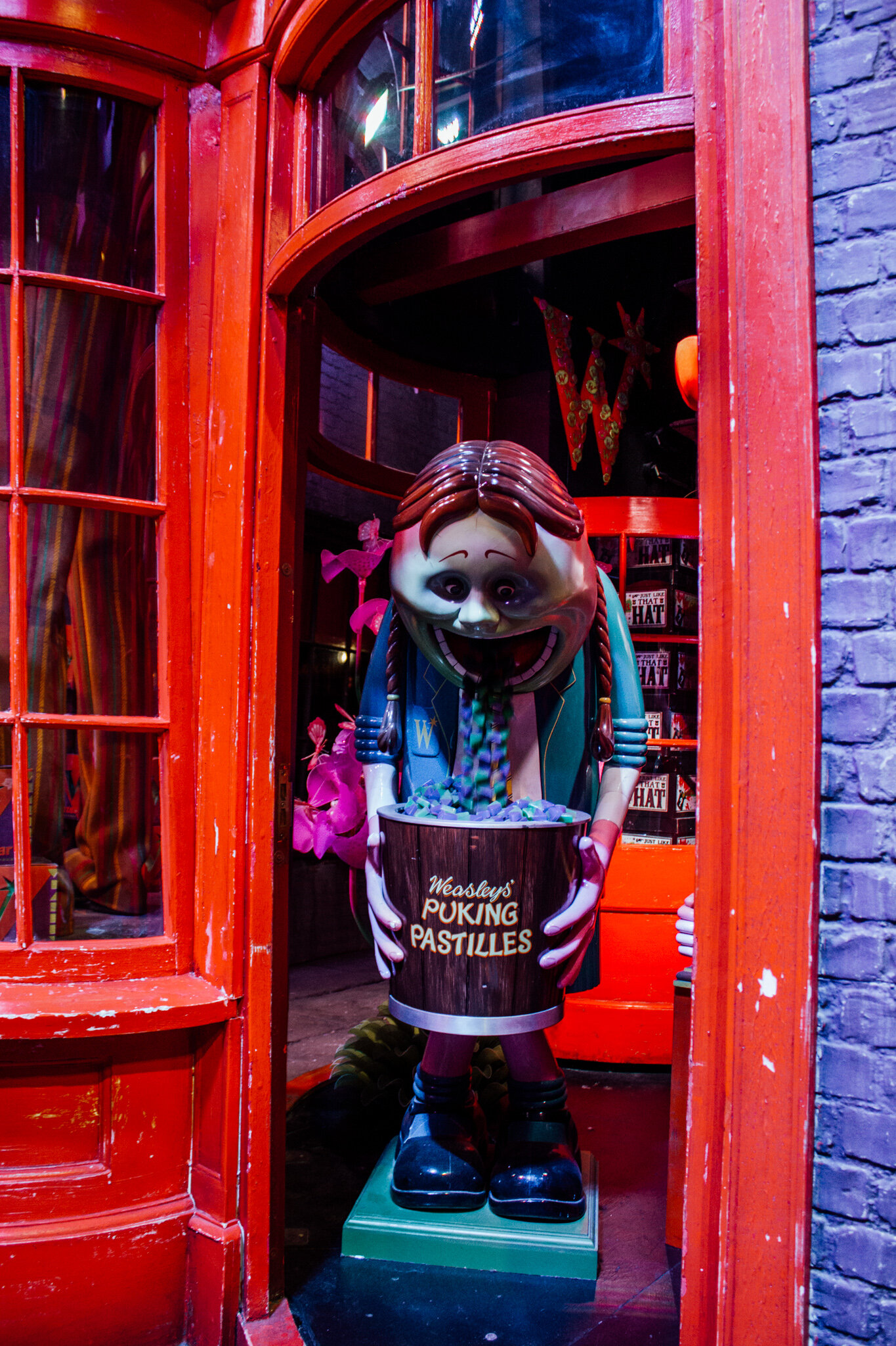 Diagon Alley at Harry Potter Studios in the UK