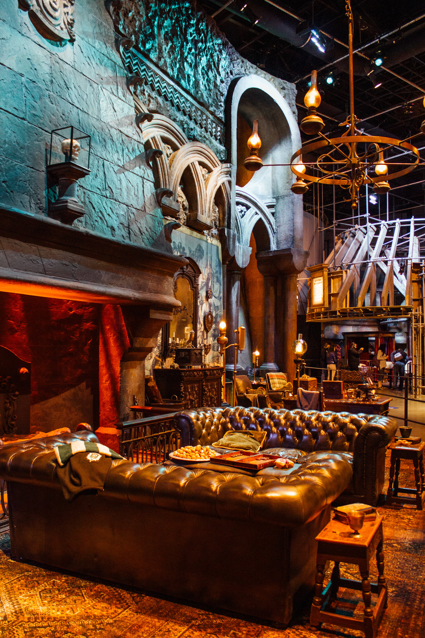 Hogwarts Common Room at Harry Potter Studios in the UK