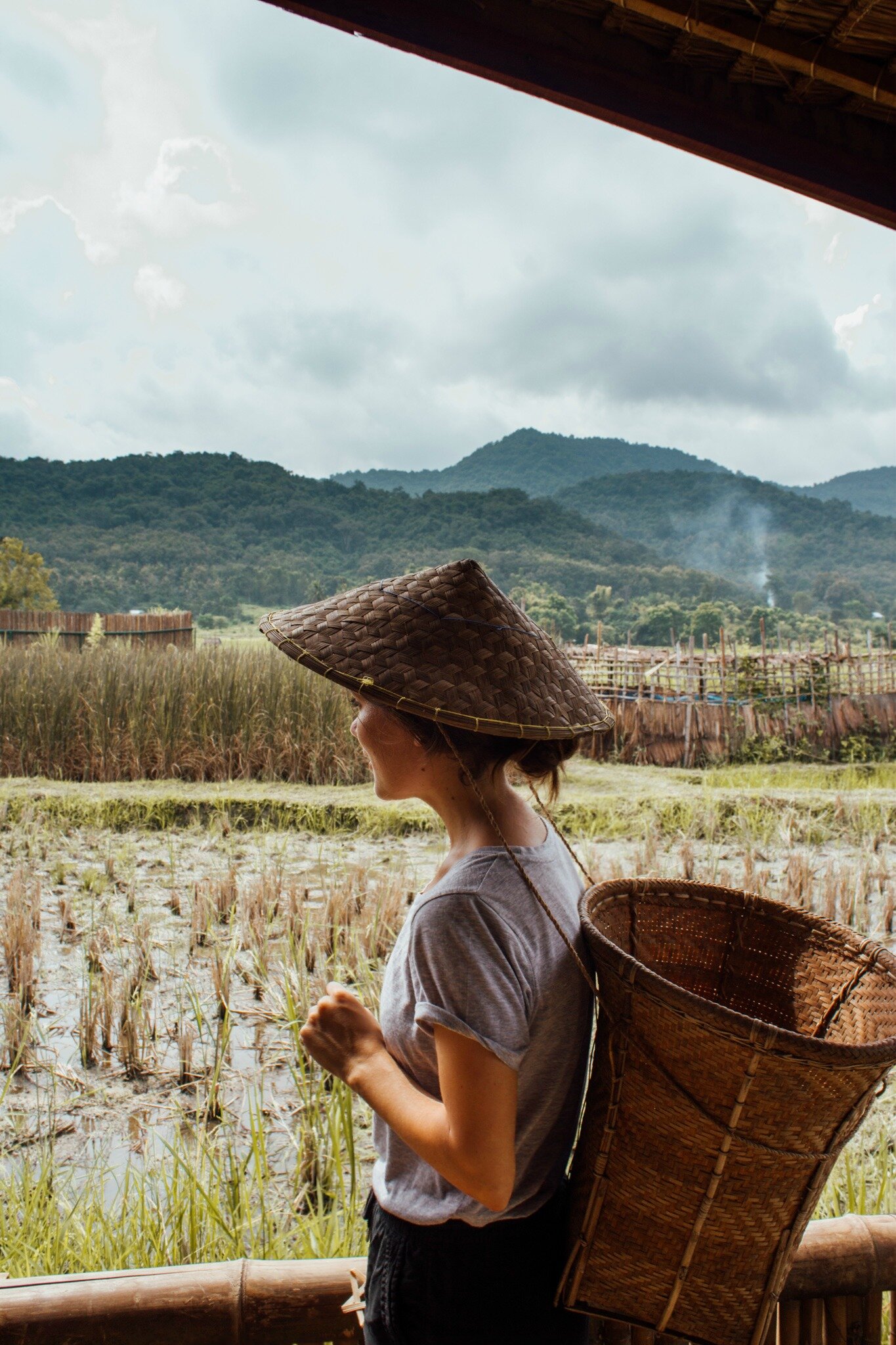 rice farming experience in Luang Prabang