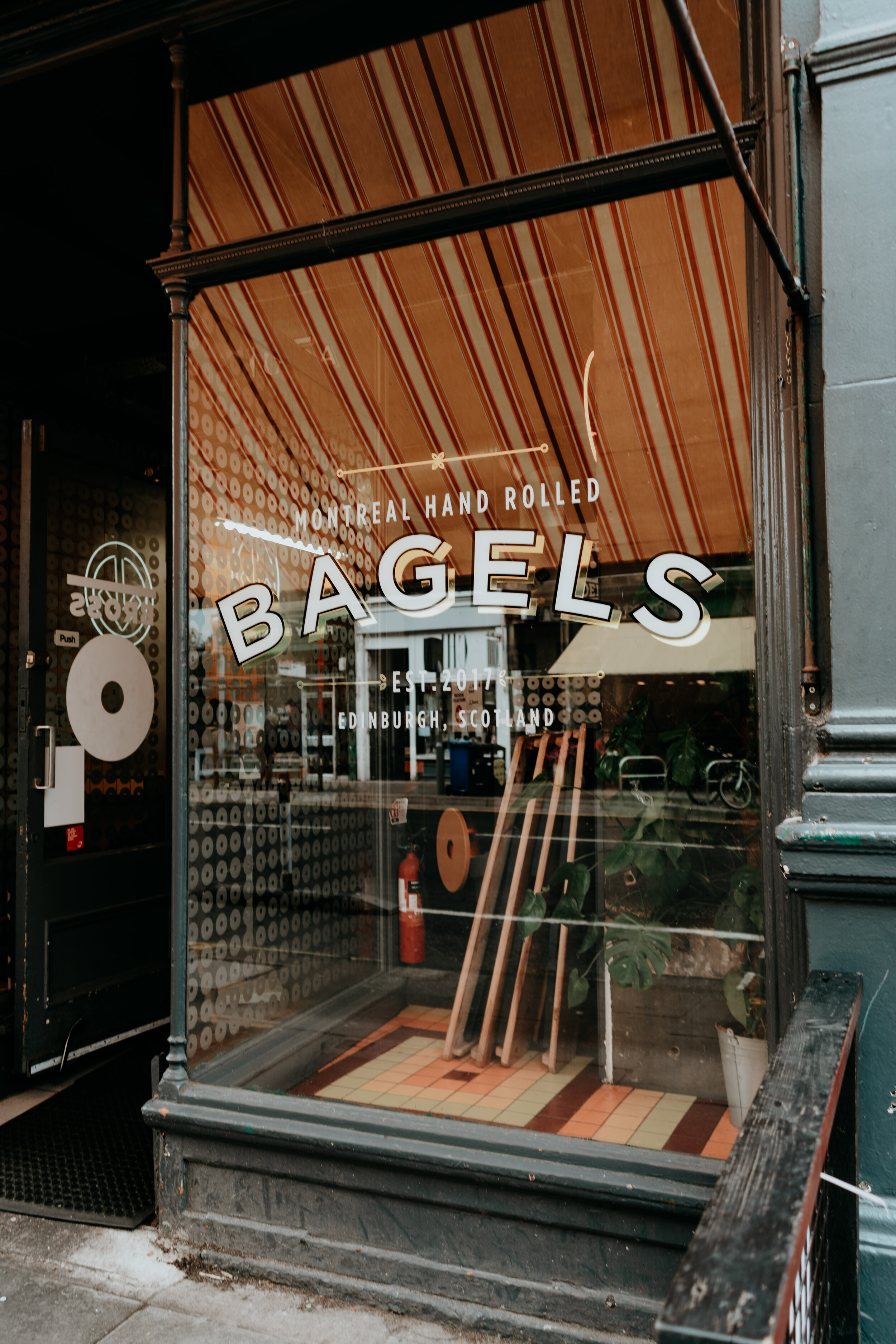 Bros Bagels, Edinburgh, Scotland