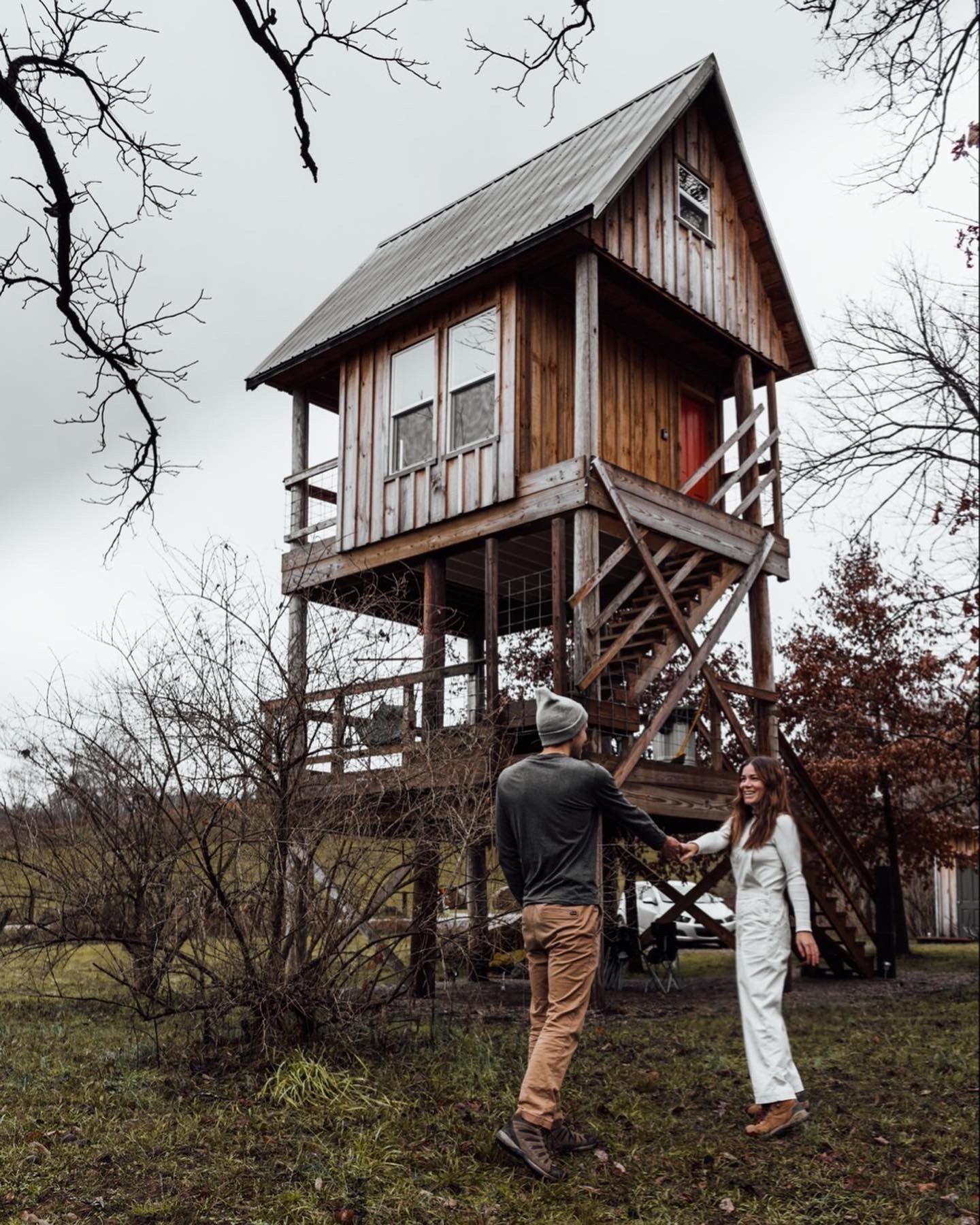 treehouse glamping in Ohio