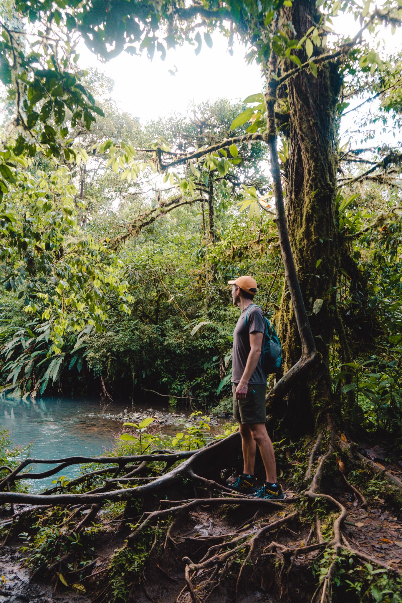 exploring the jungles in La Fortuna, Costa Rica