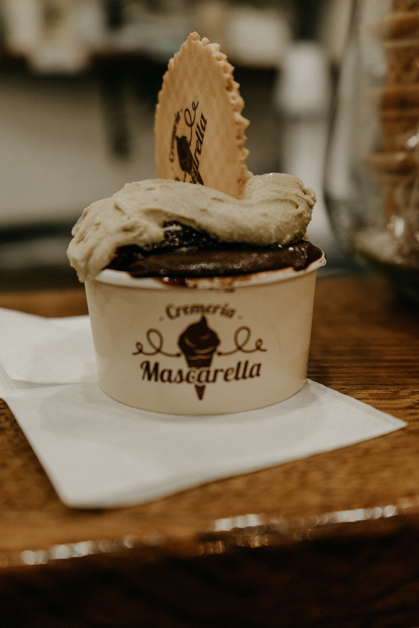 Cremeria Mascarella gelato in Bologna, Italy