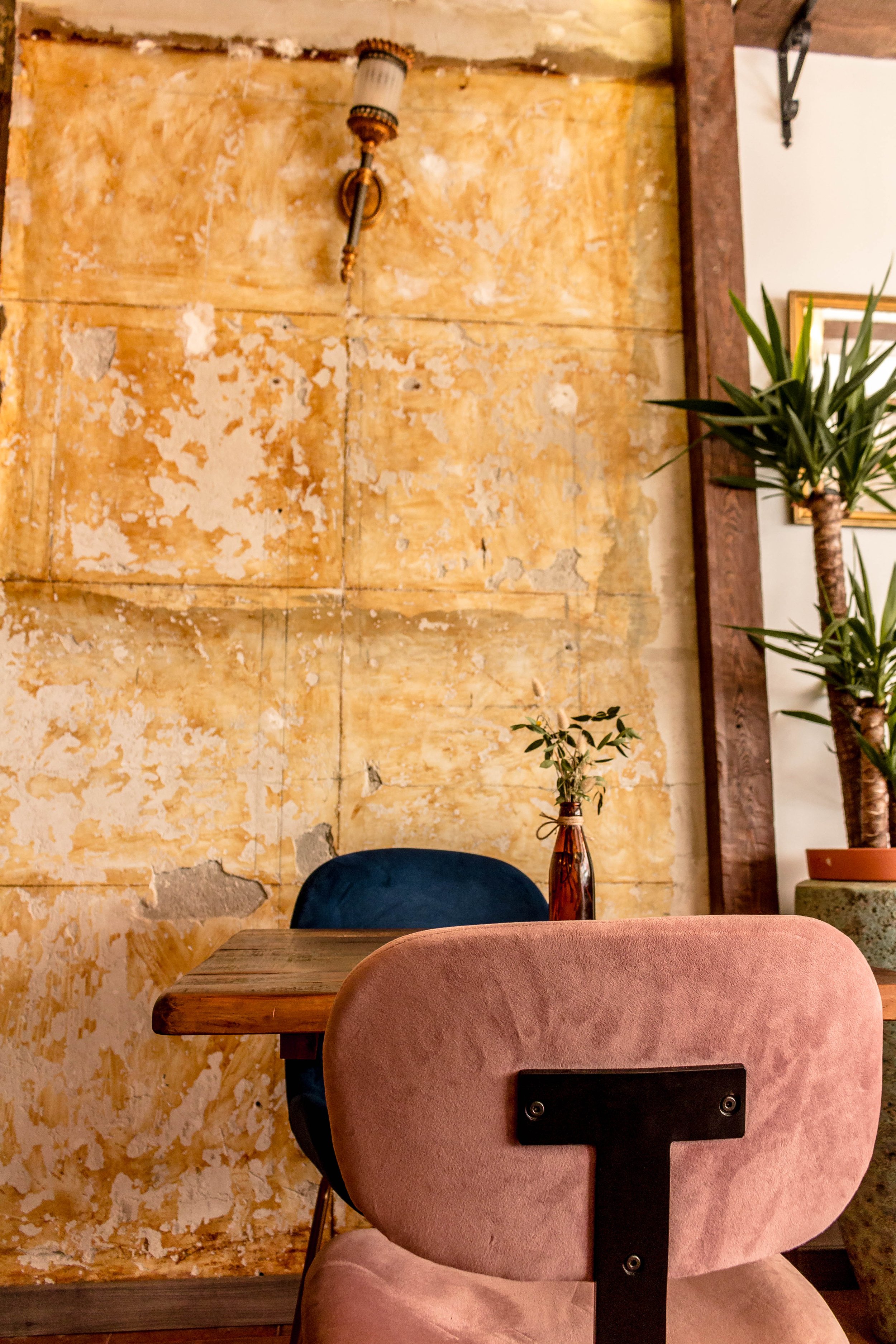 restaurant interior, Lisbon, Portugal