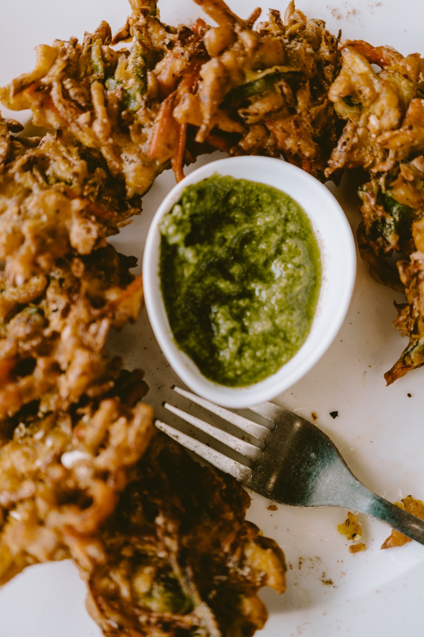 vegetable pakora, Kathmandu, Nepal