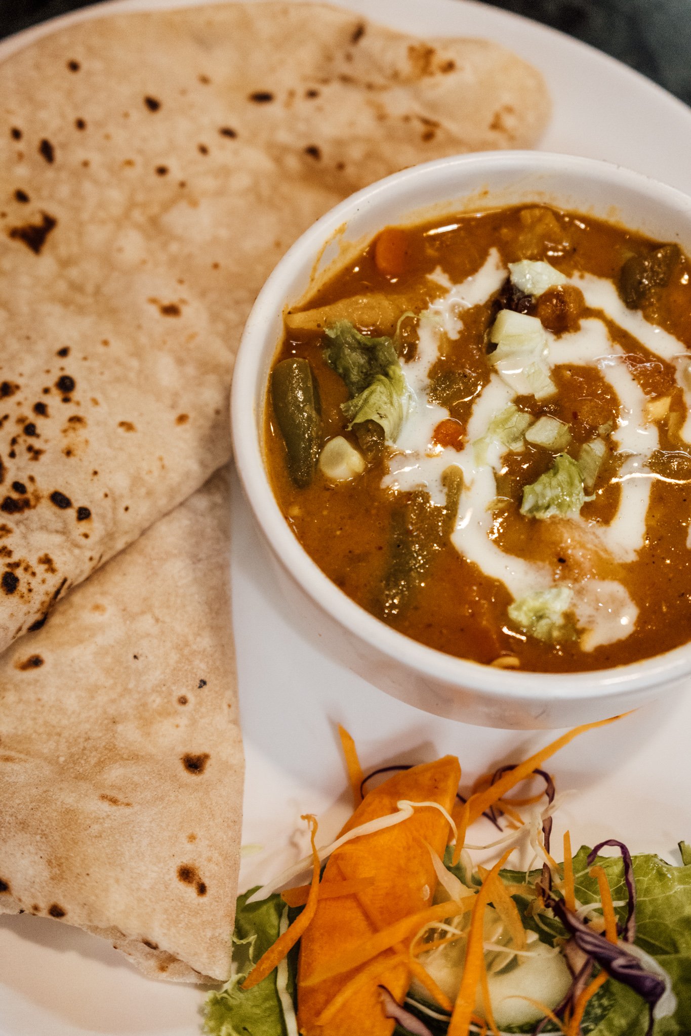 vegetable curry in Kathmandu, Nepal