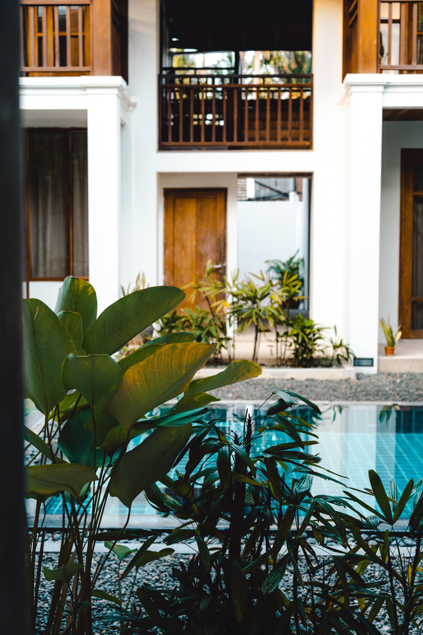 courtyard at Le Sen Boutique Hotel