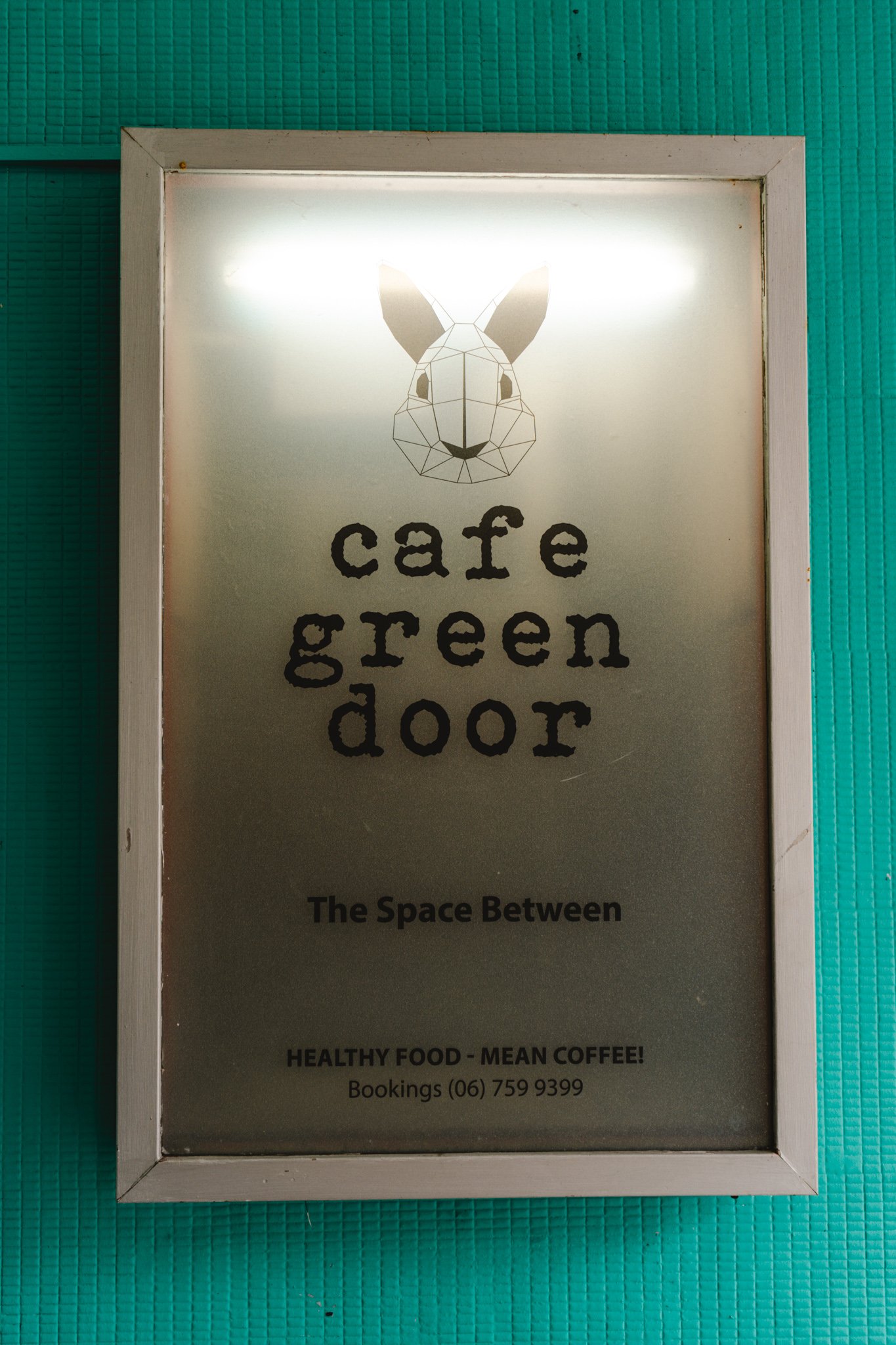 cafe green door, New Plymouth