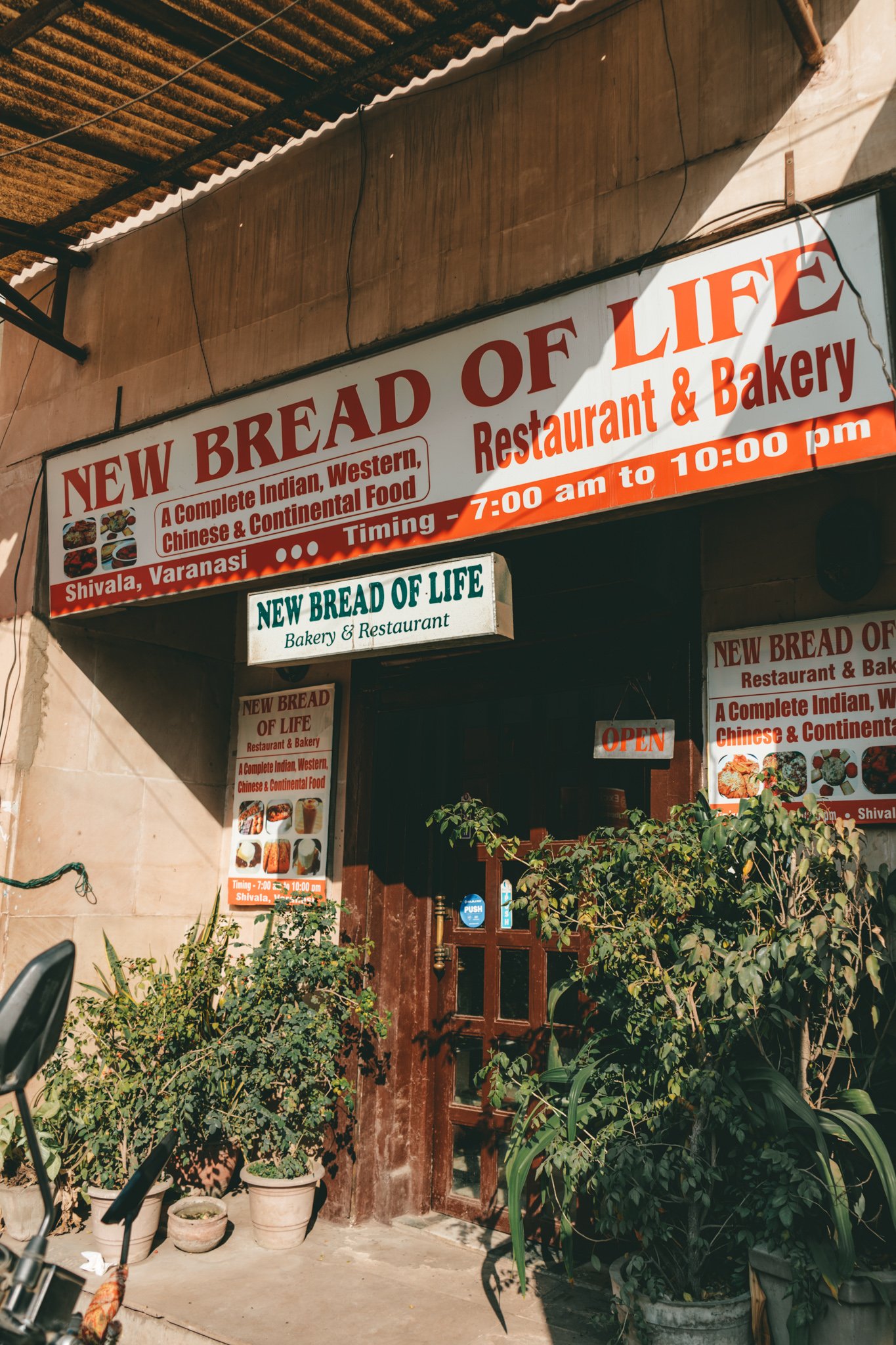 bread of life bakery and resturant Varanasi