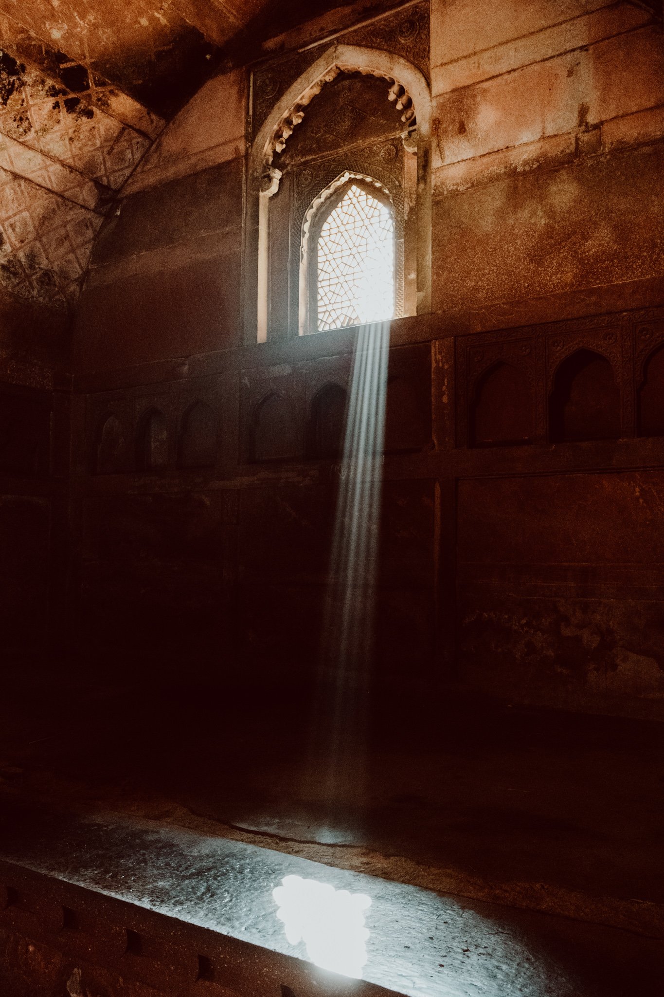 inside Agra Fort 