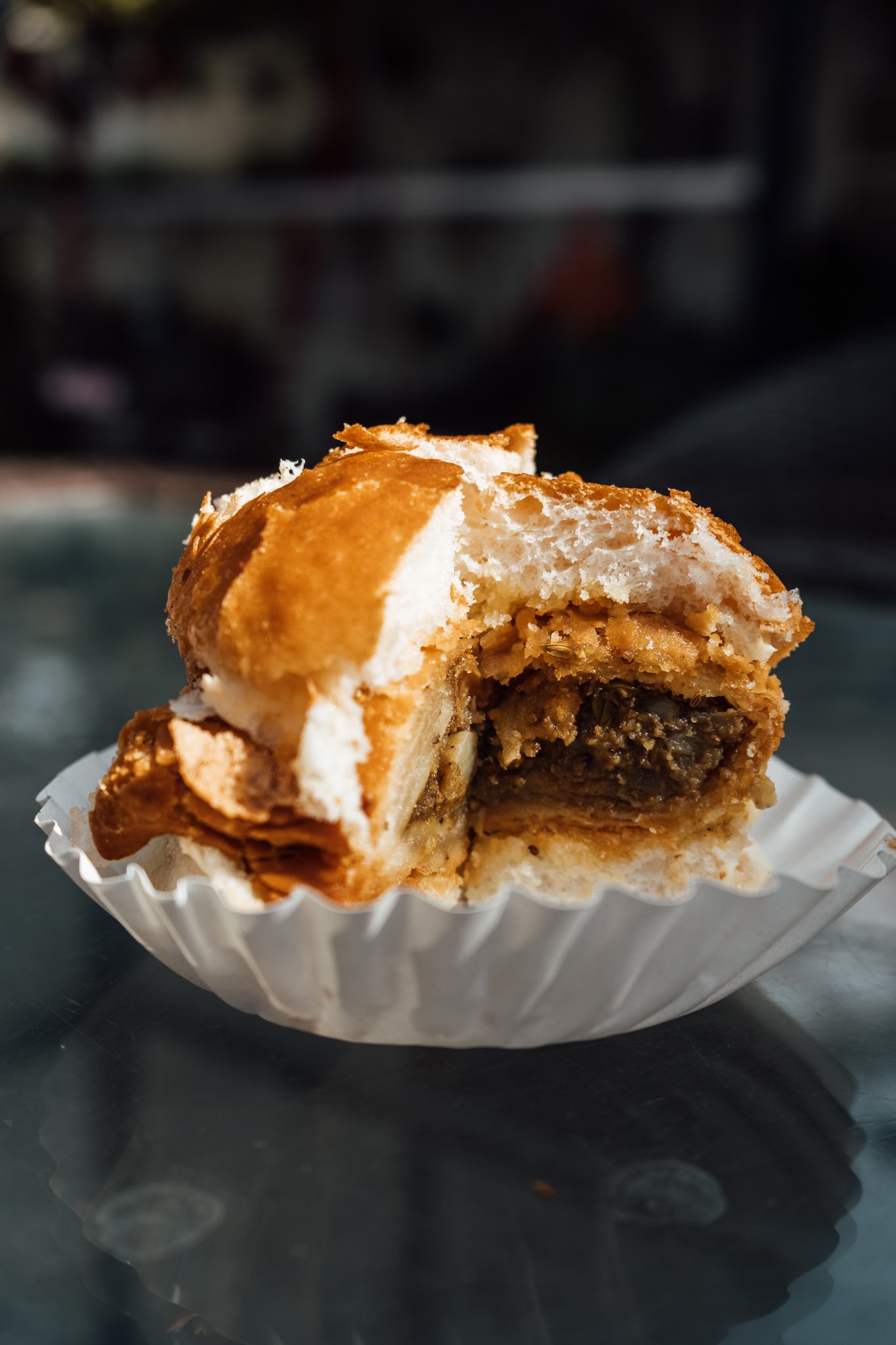 samosa bun at Gulab Ji Chai Wale, Jaipur