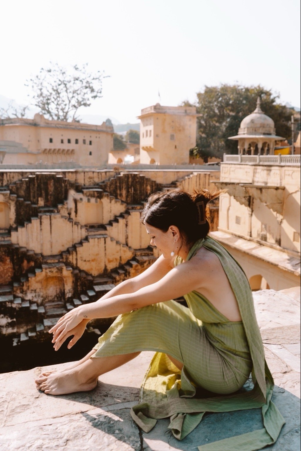 stepwell in Jaipur