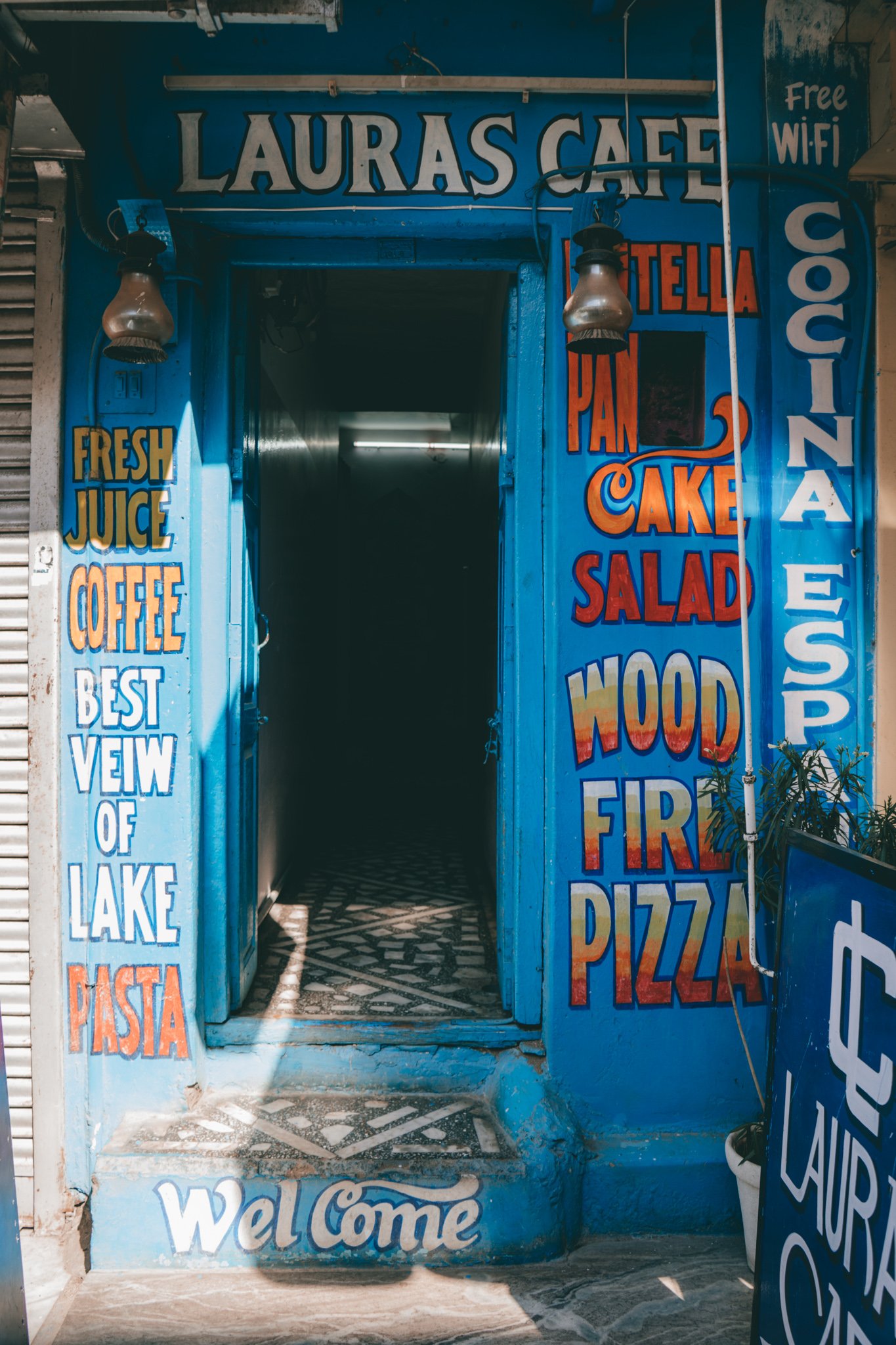 Lauras cafe, Pushkar, India