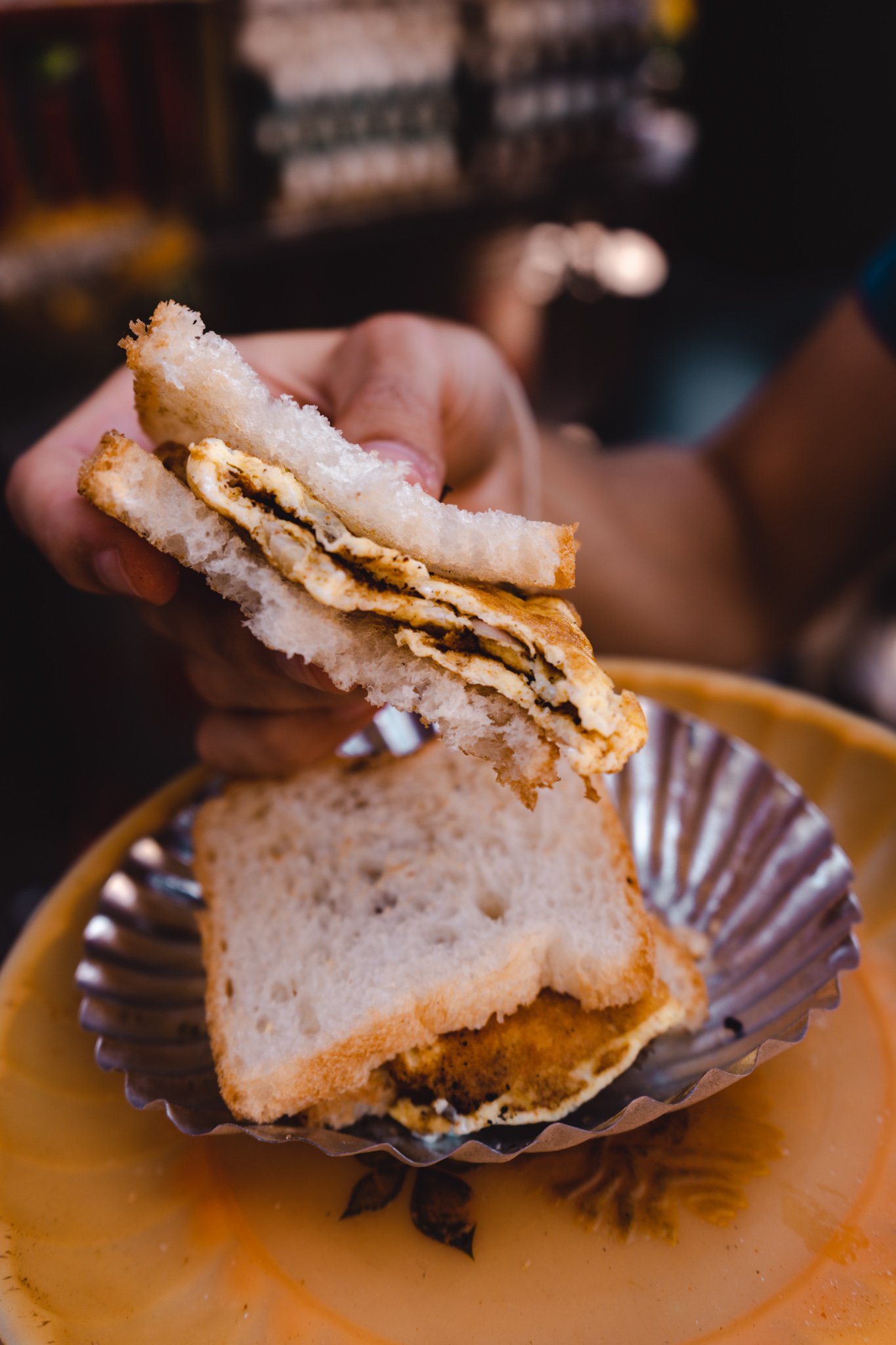 omelette sandwich, Udaipur