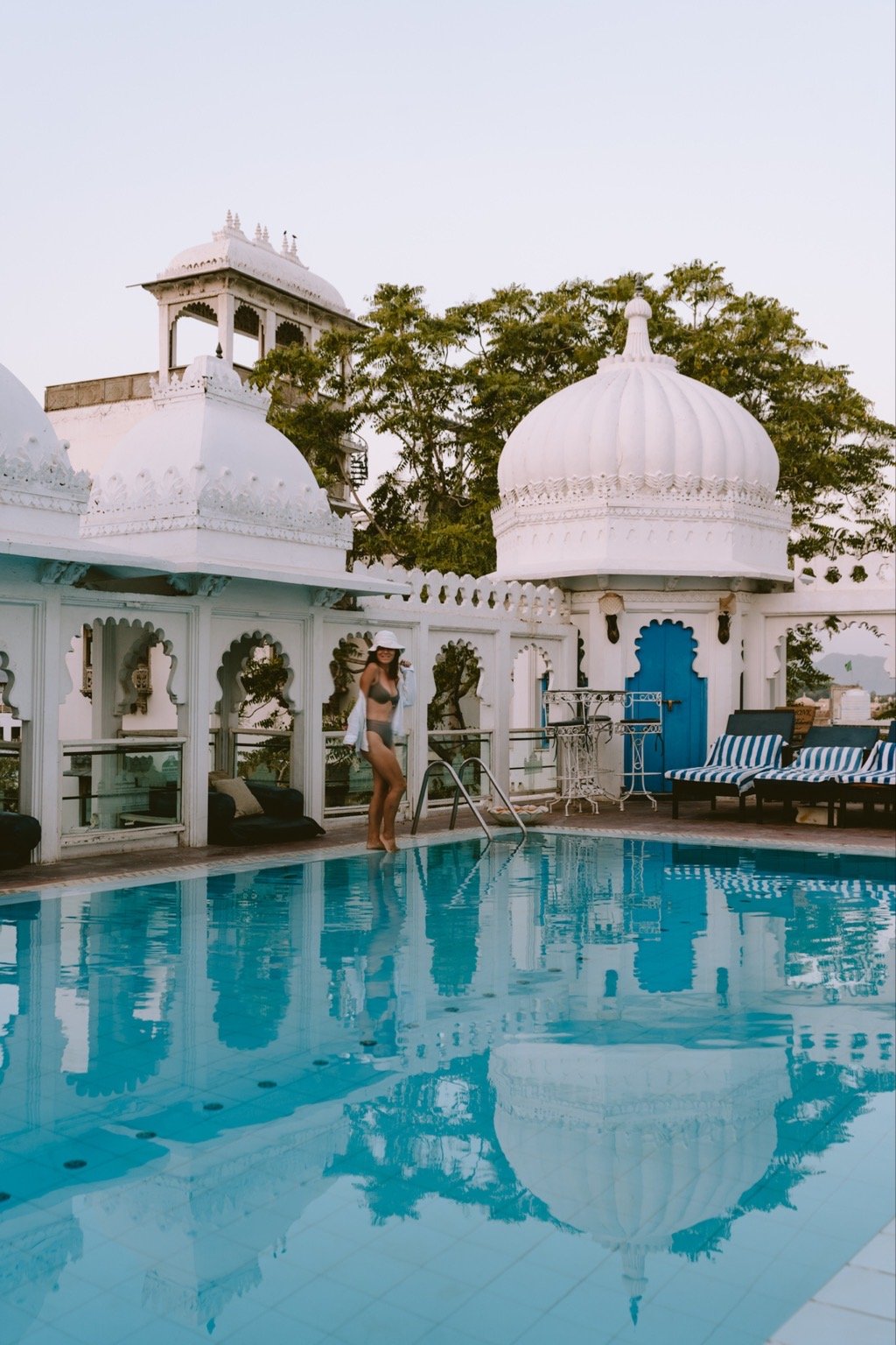 Udai Kothi heritage hotel rooftop pool