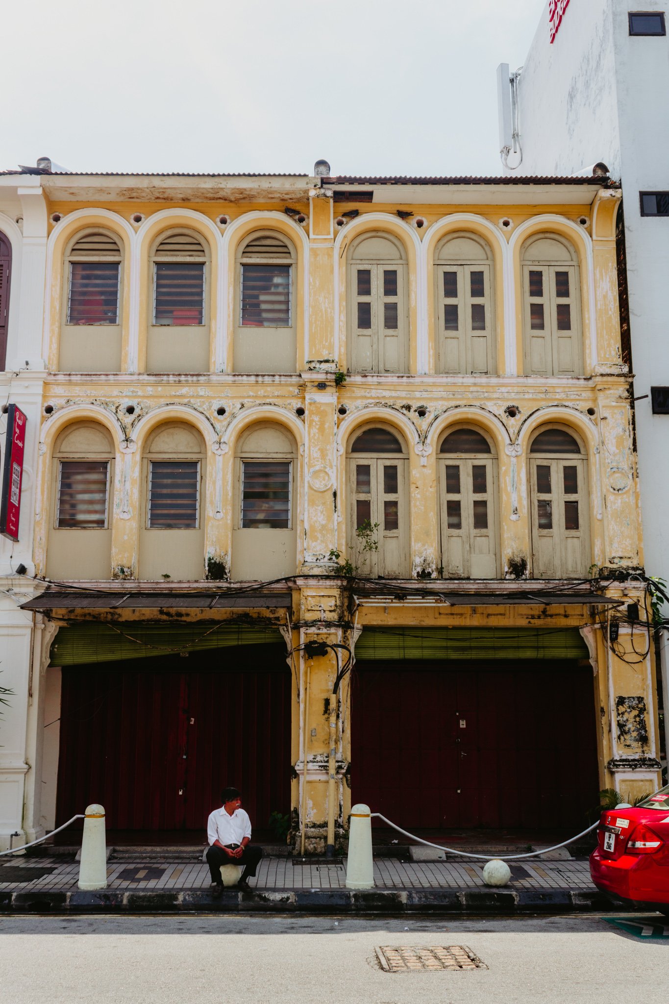 A old building in Penang, Malaysia