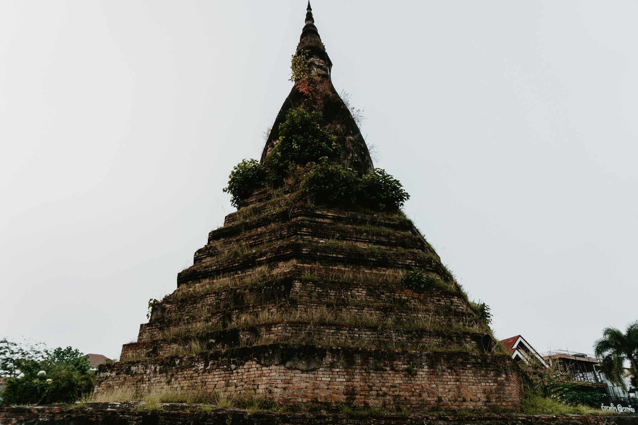 a stupa in Vientiane, Laos