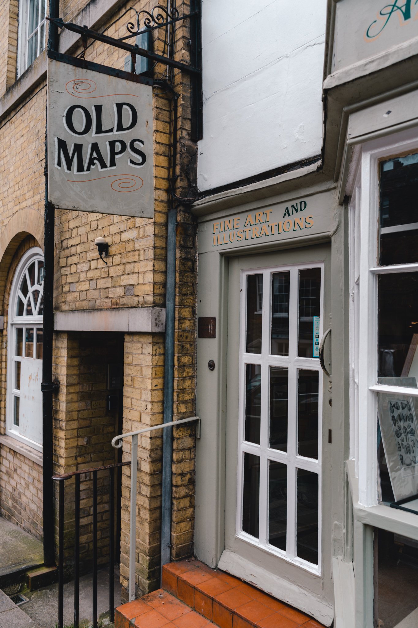 Arundel old map shop
