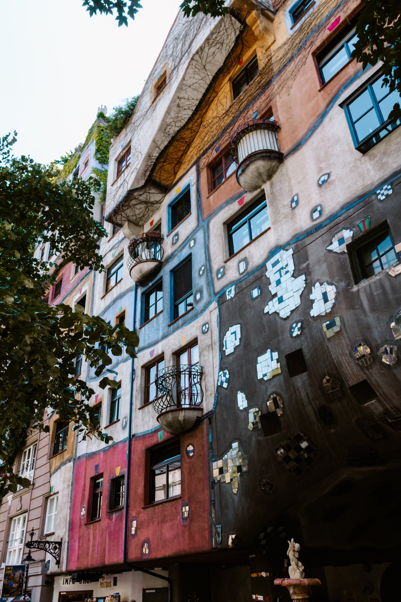Hundertwasser Haus, Vienna, Austria