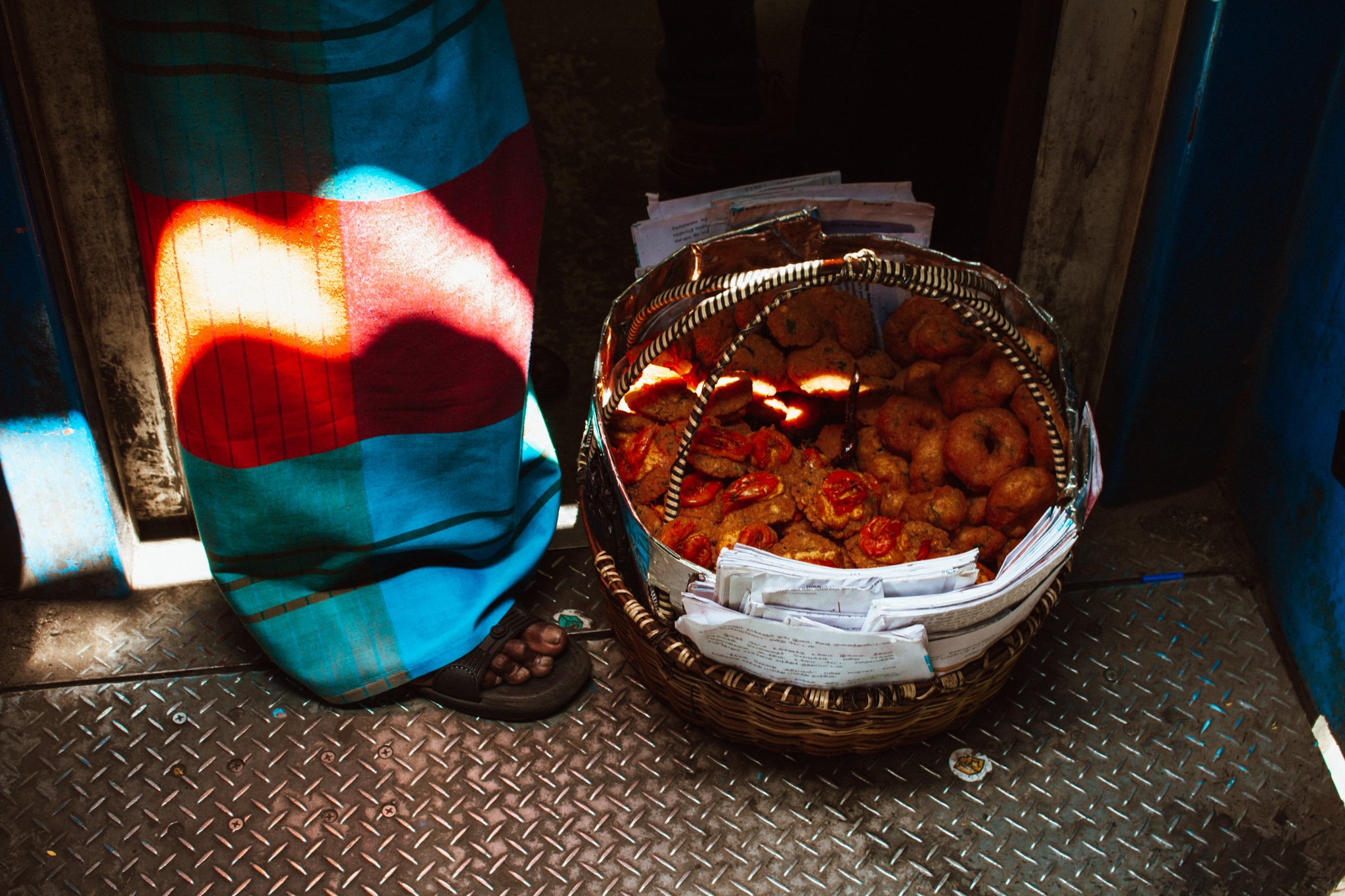 Food on the Train Kandy to Ella, Sri Lanka