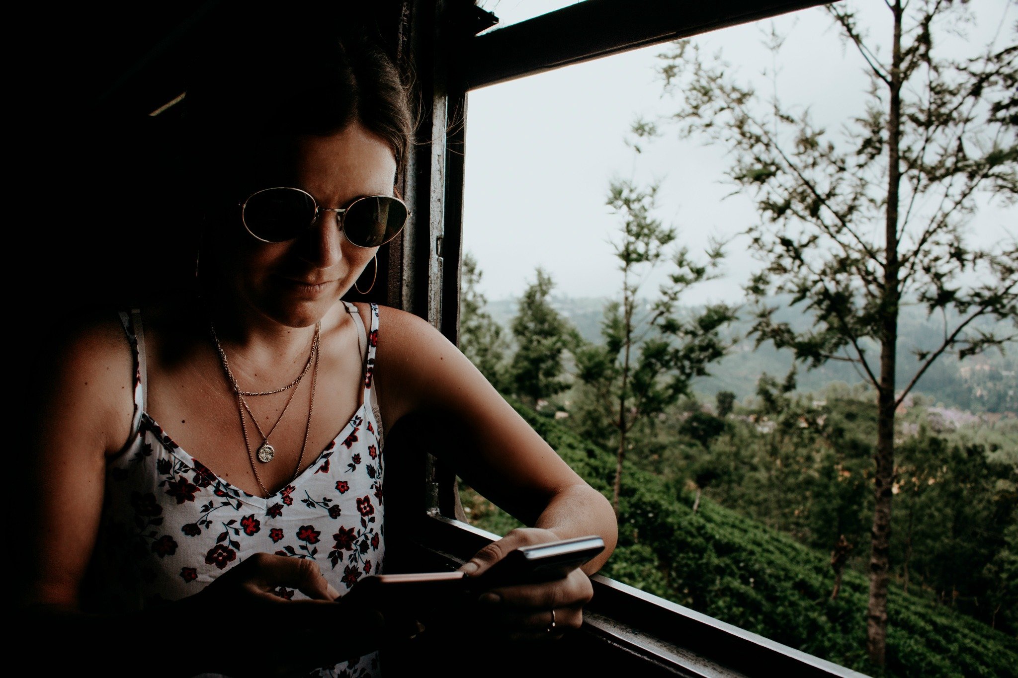 Interior Train Kandy to Ella, Sri Lanka