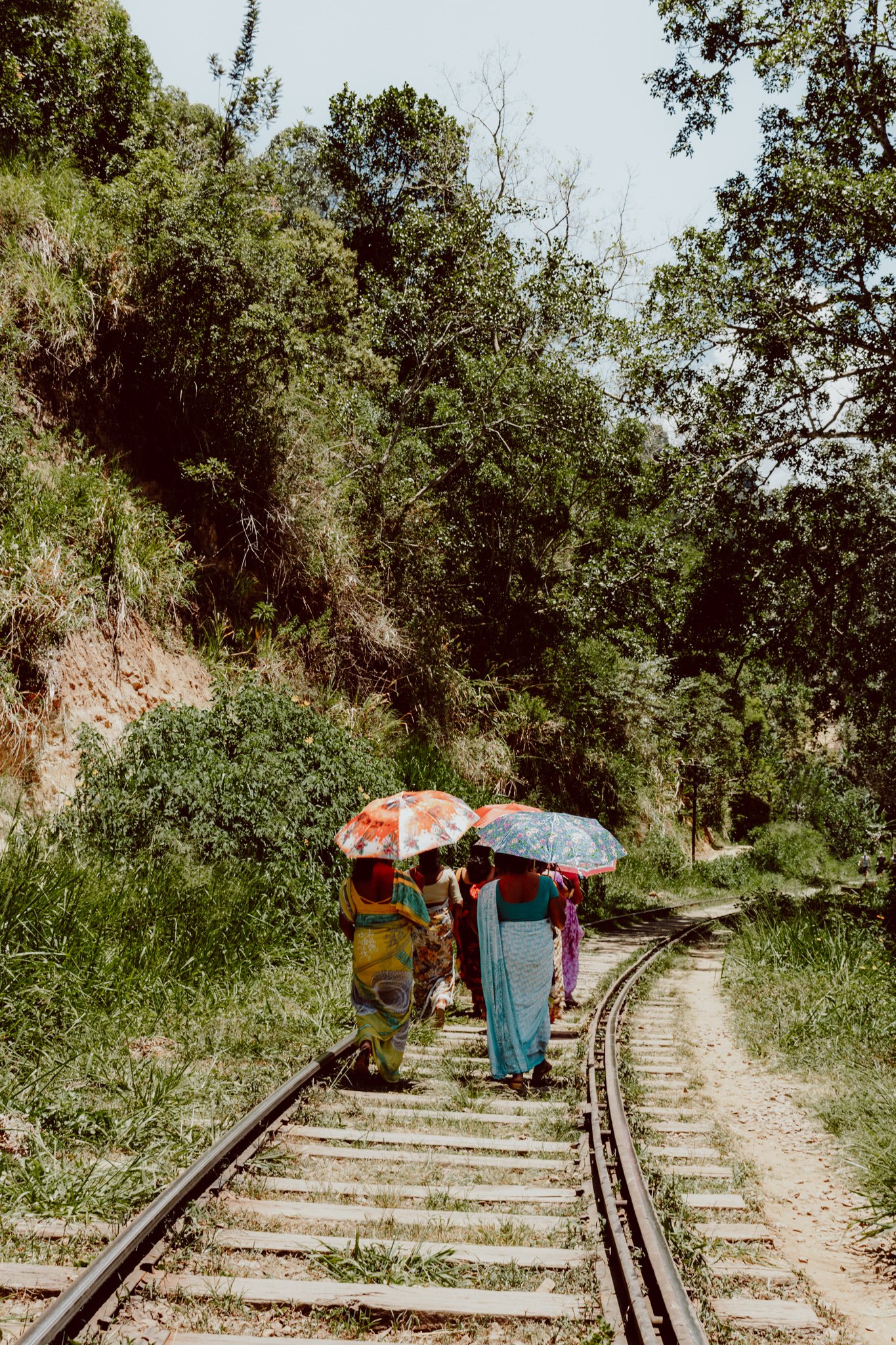Railway tracks Ella, Sri Lanka