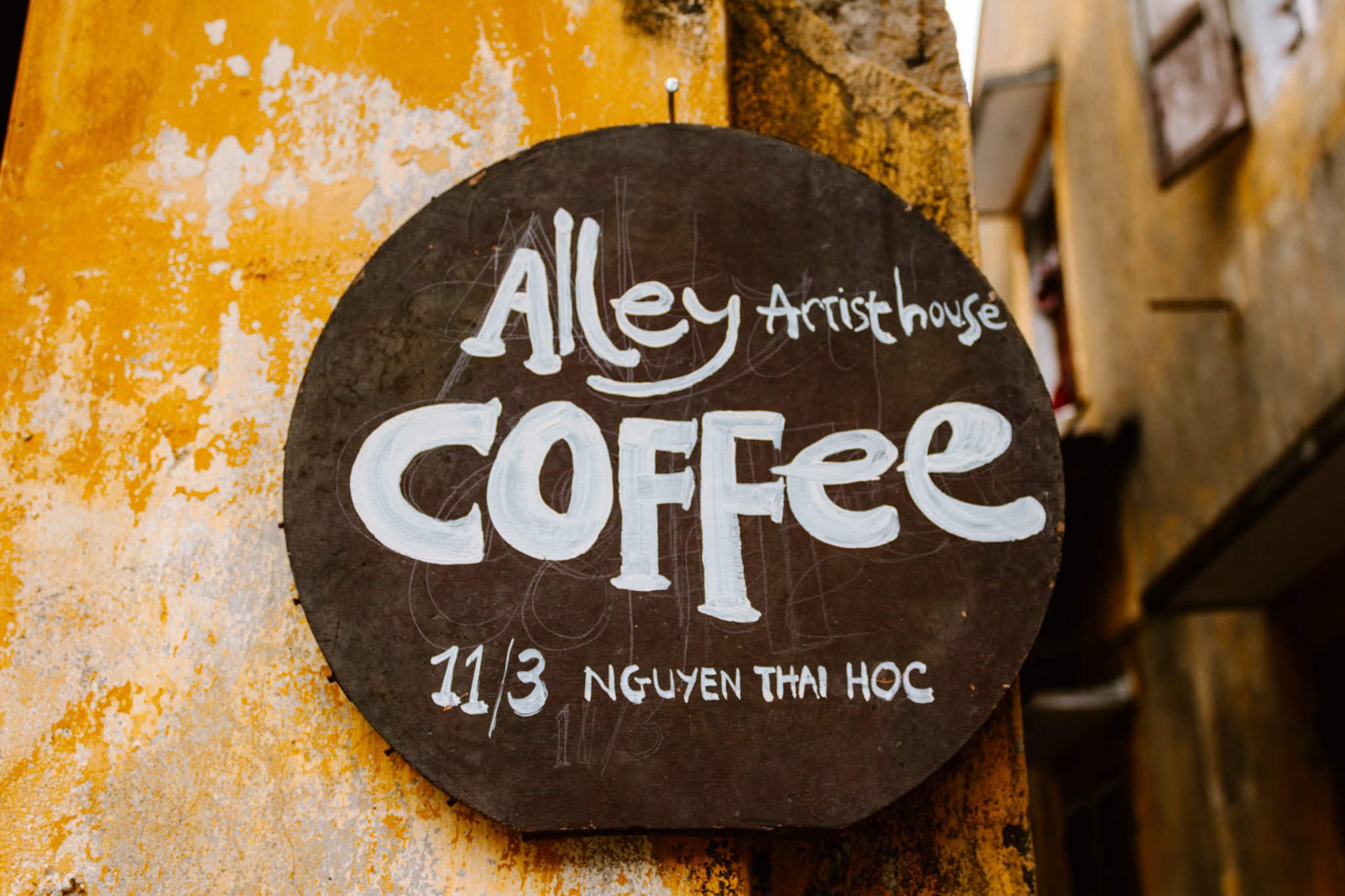 alley coffee, Hoi An, Vietnam