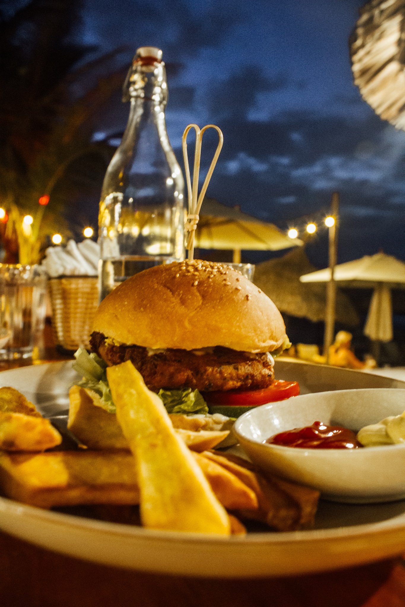 Veggie burger Hoi An, Vietnam